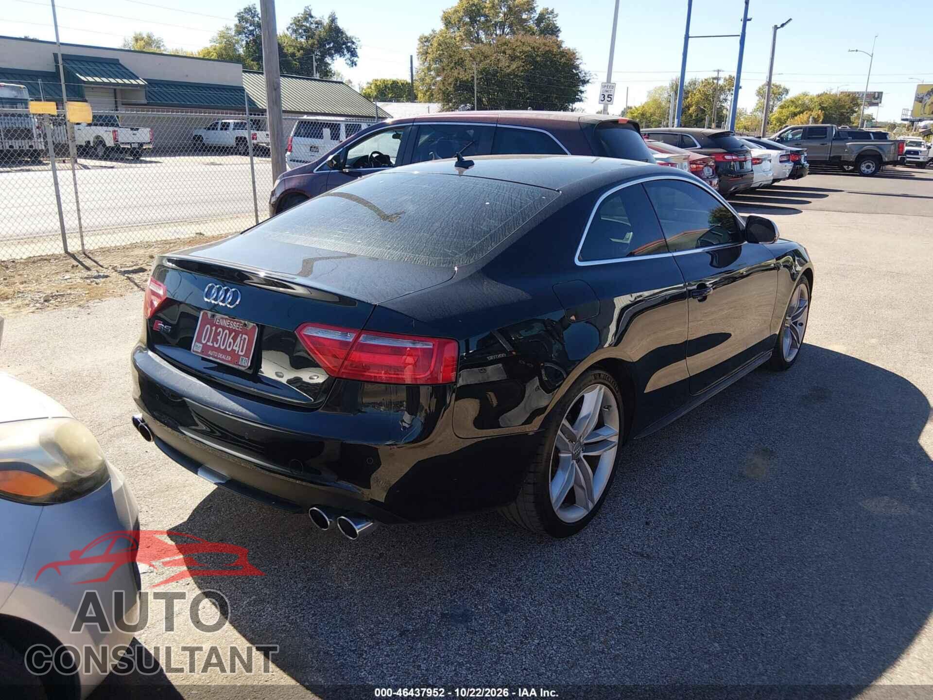 AUDI S5 2009 - WAURV78T09A043368