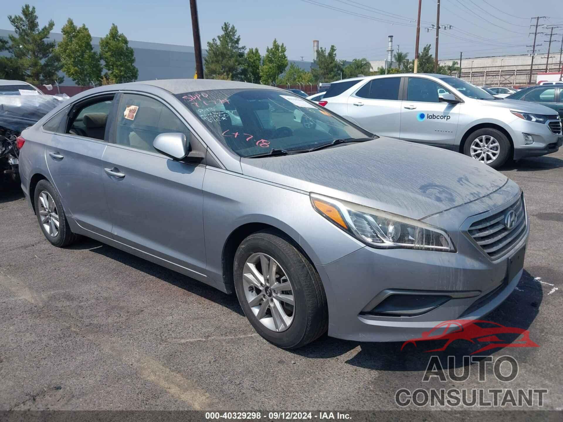 HYUNDAI SONATA 2017 - 5NPE24AF9HH457950