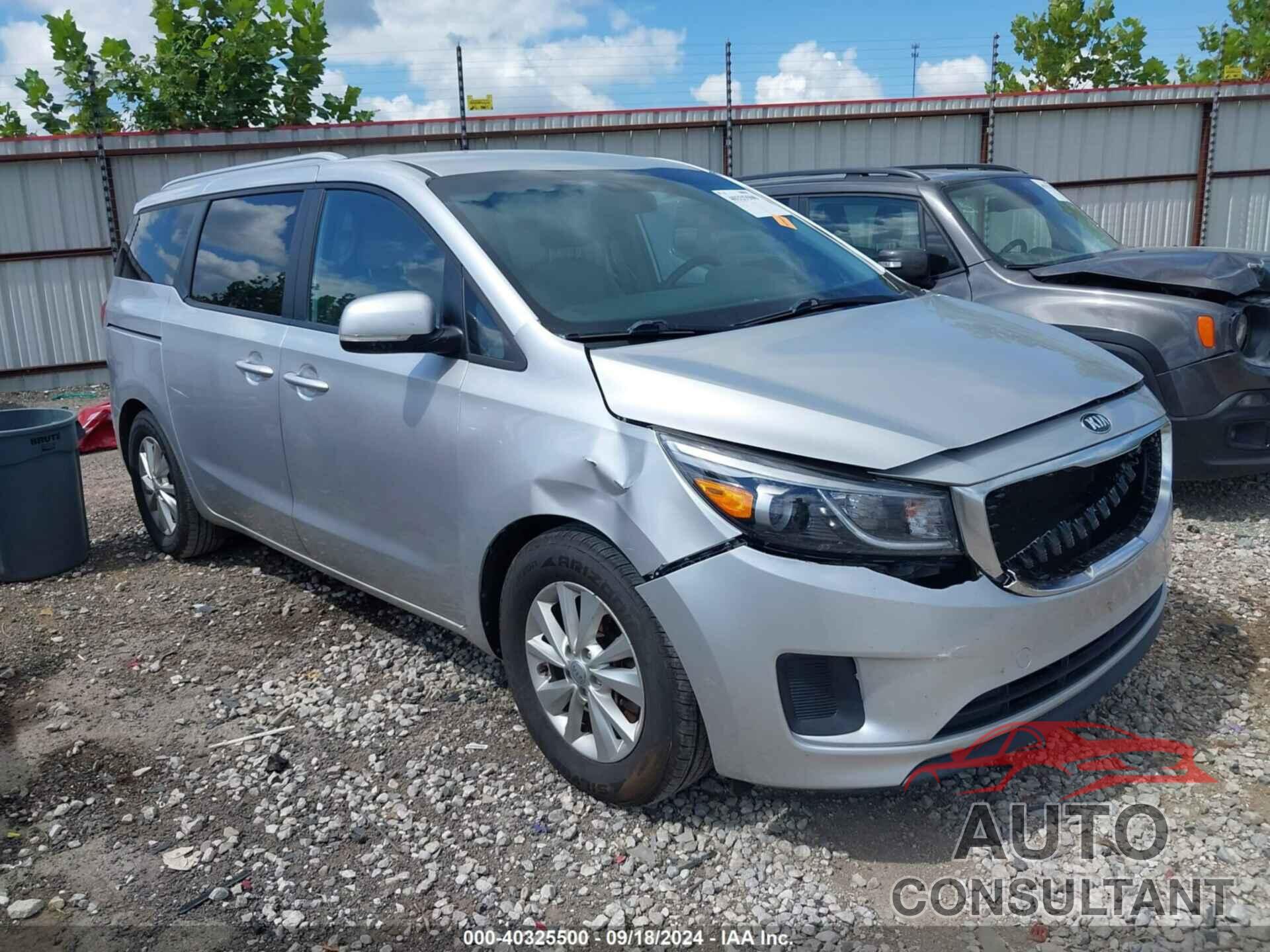 KIA SEDONA 2016 - KNDMB5C11G6091901
