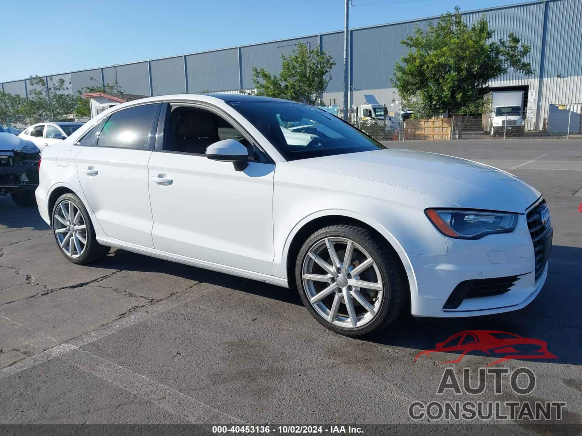 AUDI A3 2016 - WAUA7GFF4G1019804