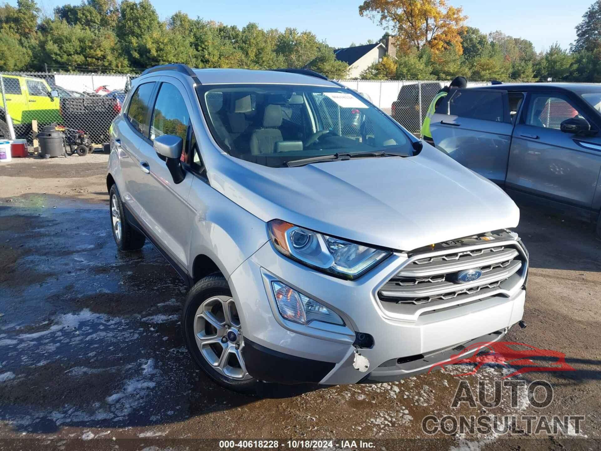 FORD ECOSPORT 2019 - MAJ3S2GE7KC275604