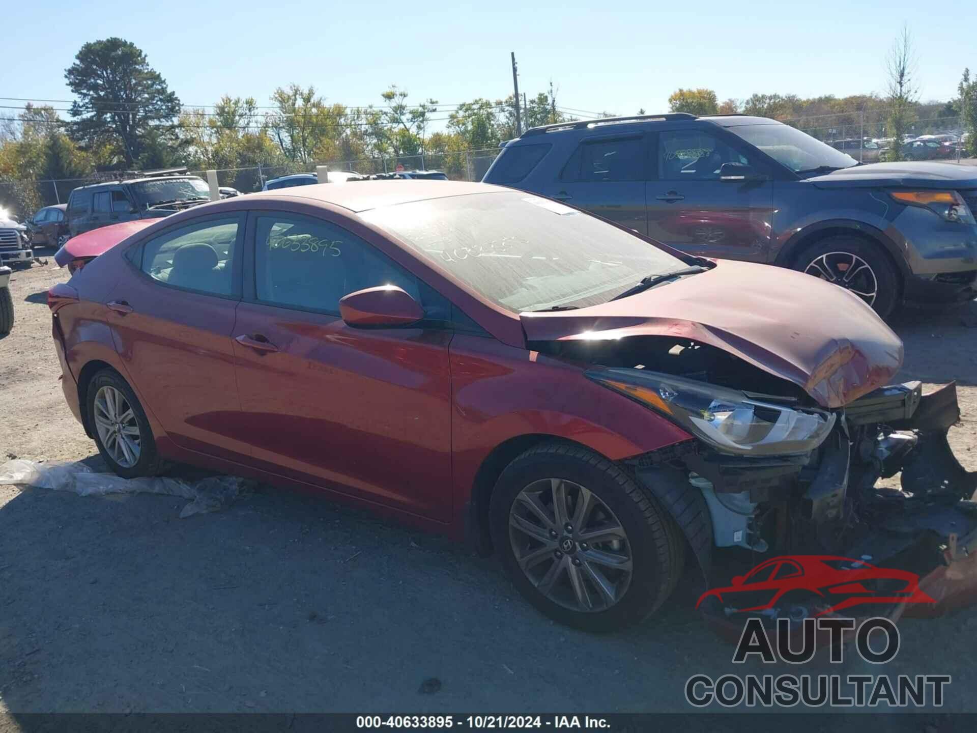 HYUNDAI ELANTRA 2016 - 5NPDH4AE1GH728578