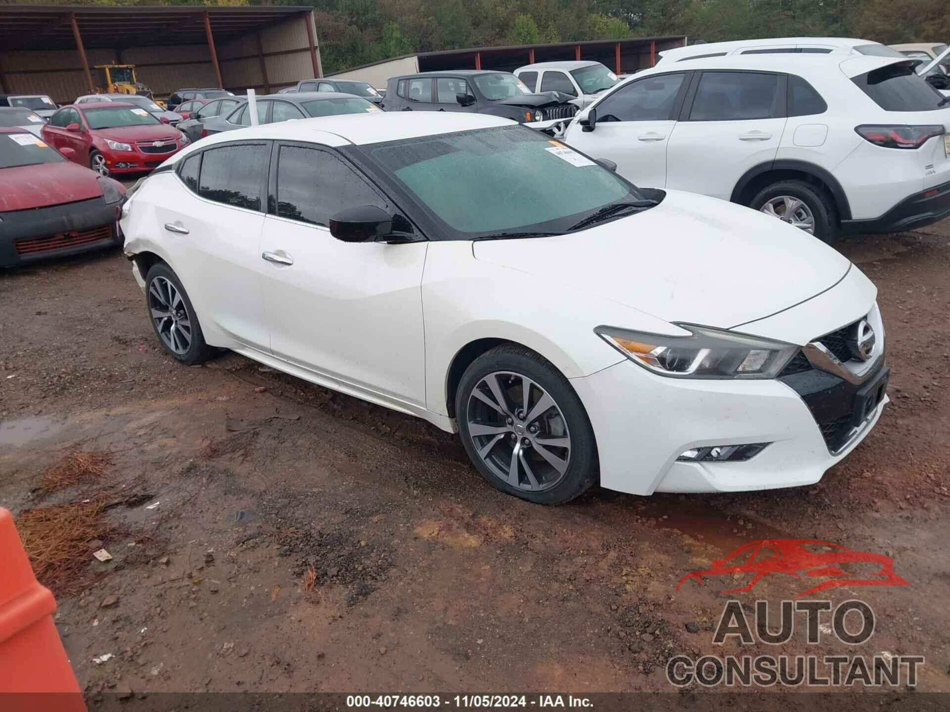 NISSAN MAXIMA 2017 - 1N4AA6AP3HC390771