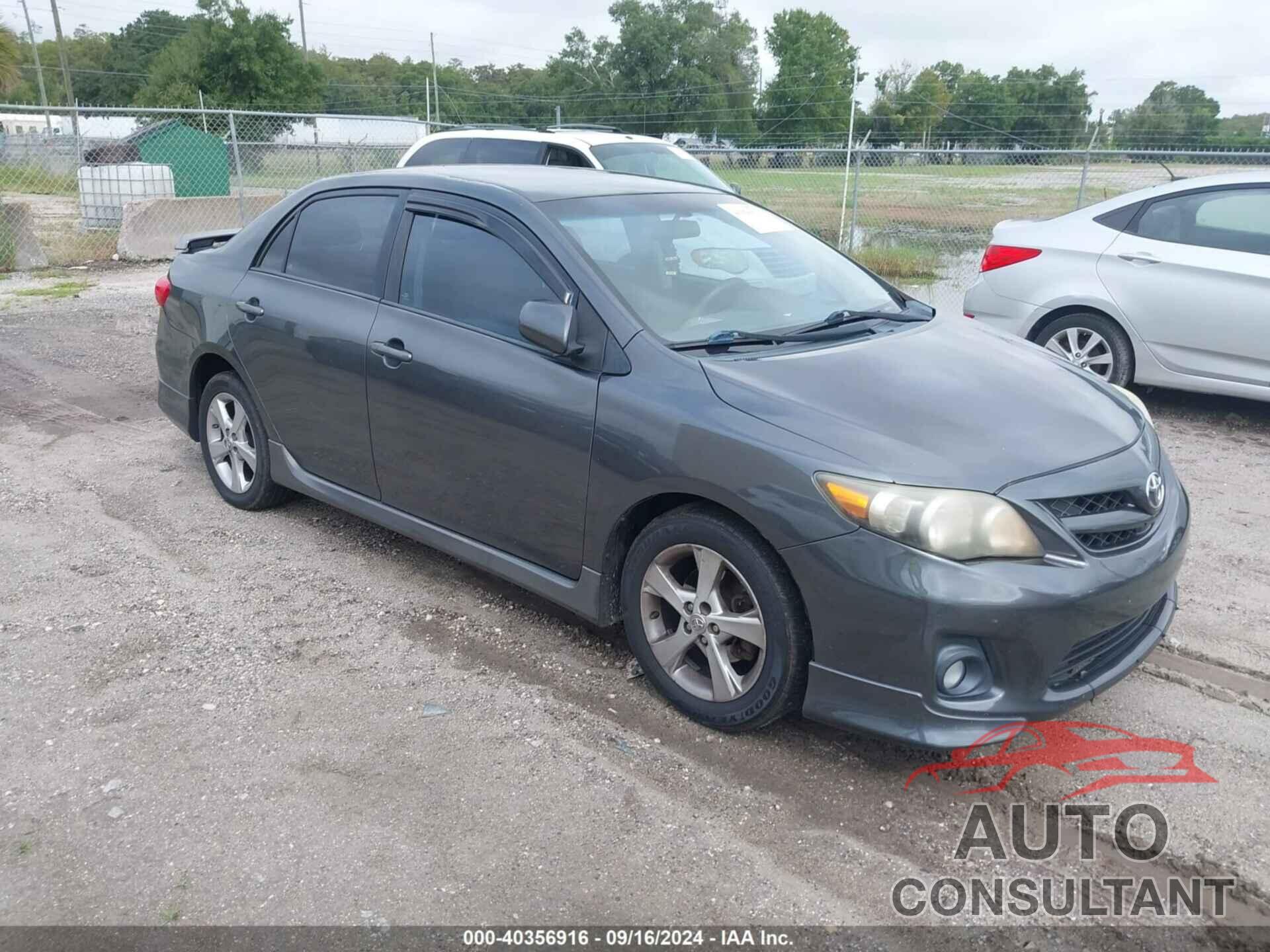 TOYOTA COROLLA 2011 - 2T1BU4EE1BC722580