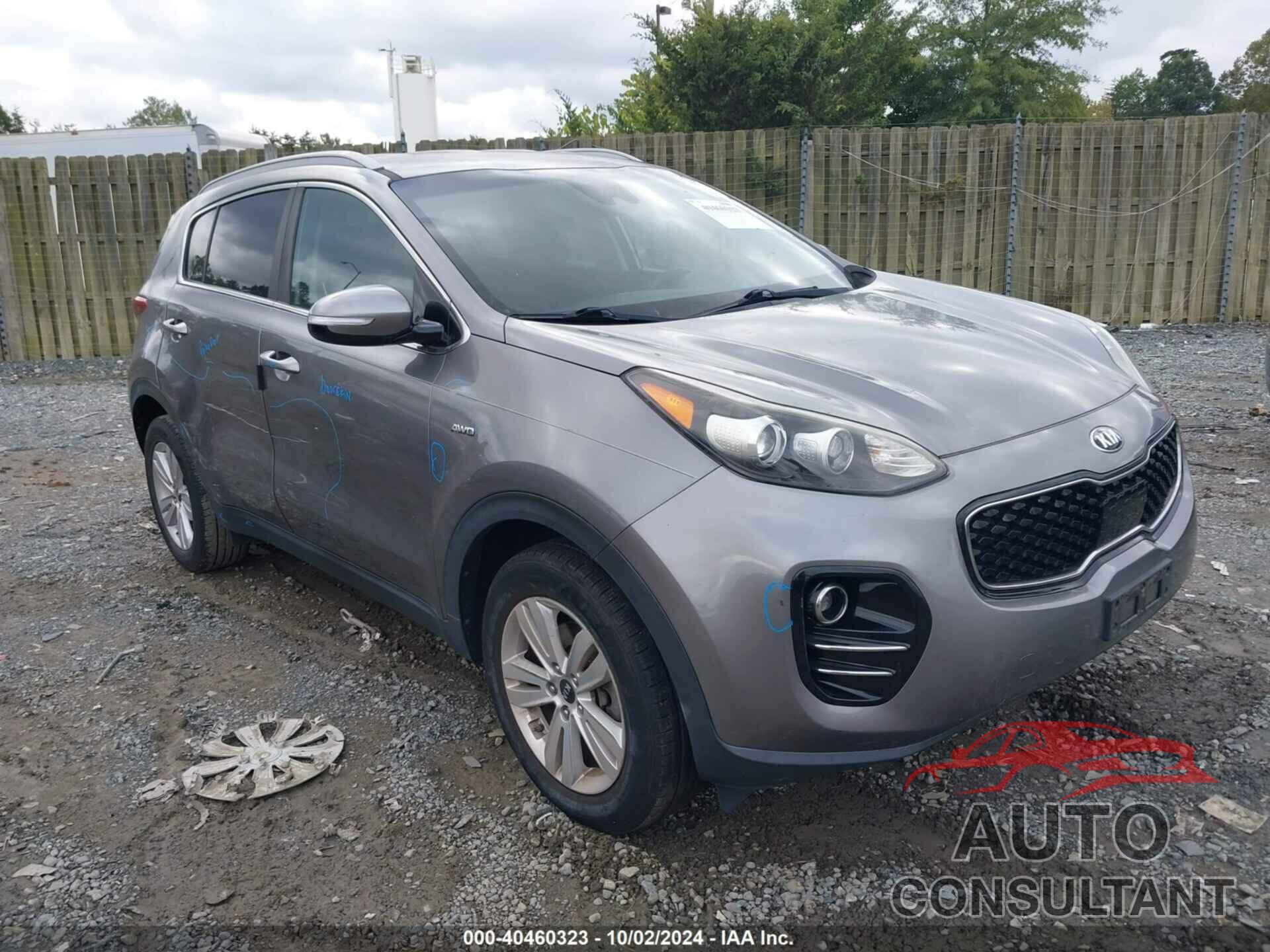 KIA SPORTAGE 2018 - KNDPMCAC3J7446102