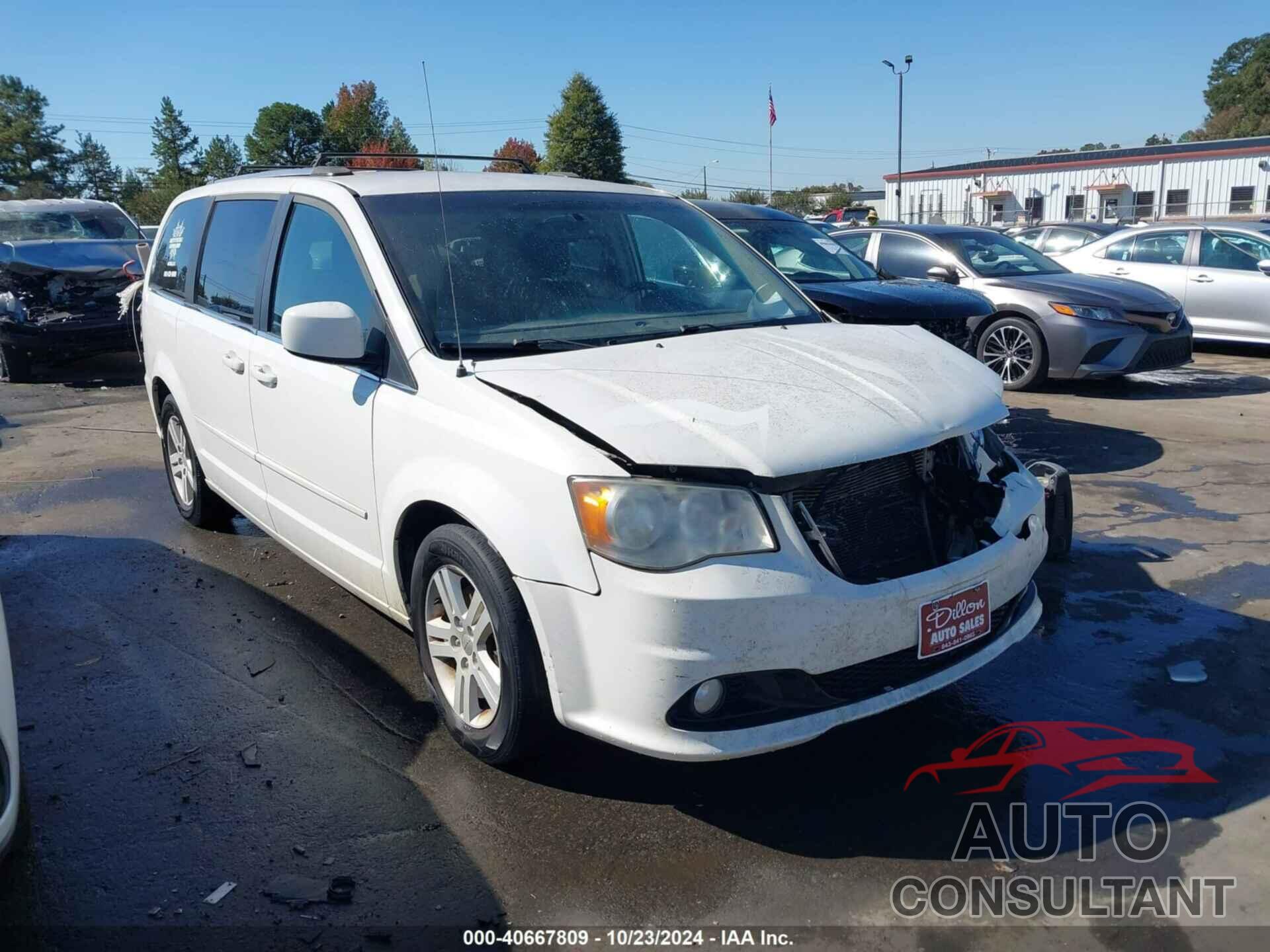 DODGE GRAND CARAVAN 2012 - 2C4RDGDG5CR320887