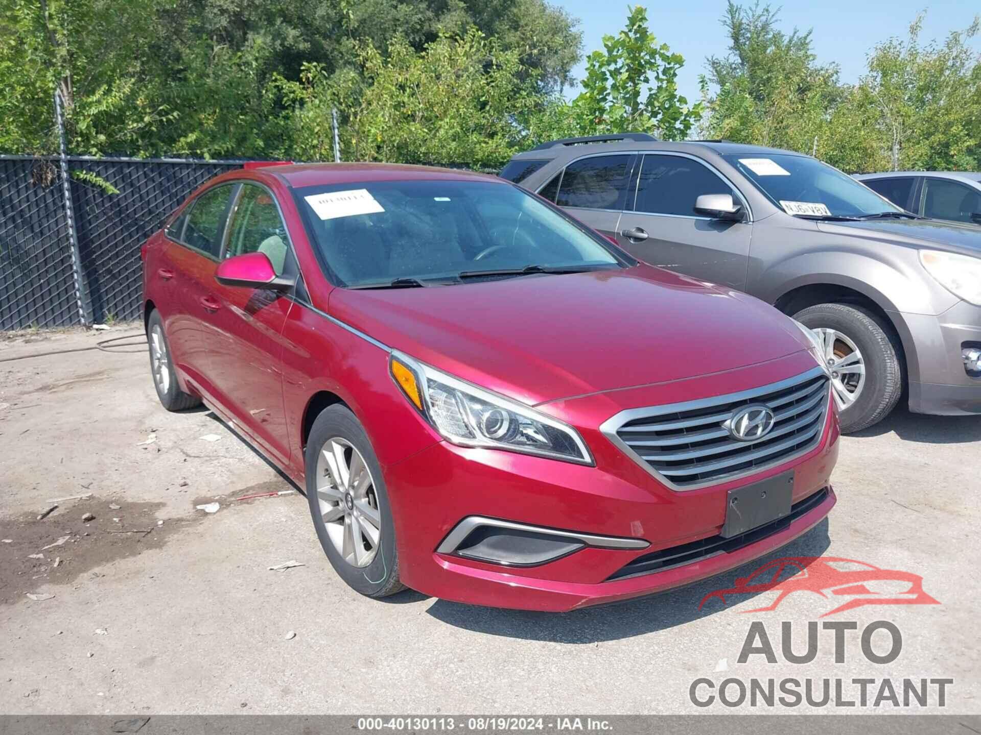 HYUNDAI SONATA 2016 - 5NPE24AF7GH313540