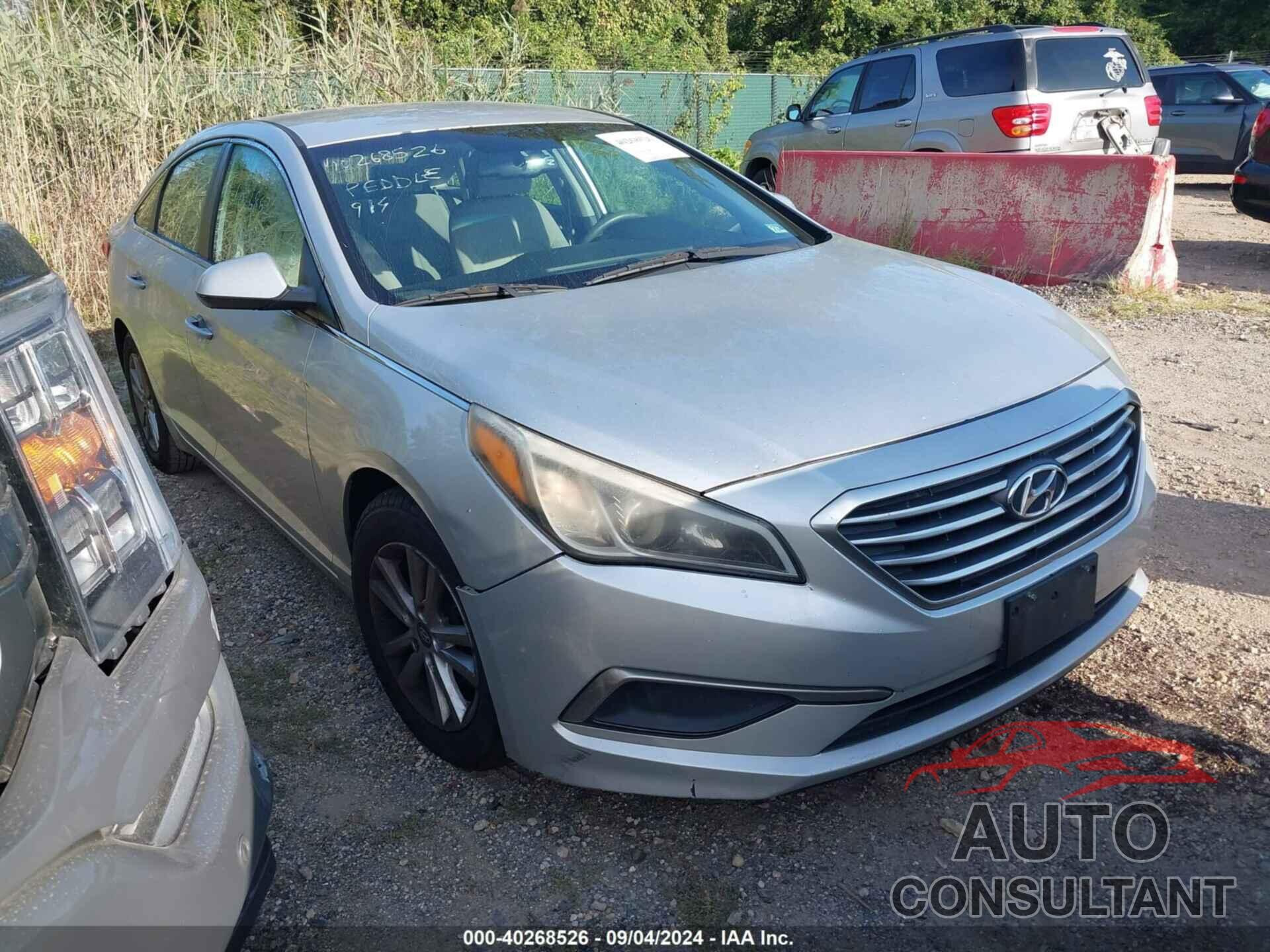 HYUNDAI SONATA 2016 - 5NPE24AF5GH376703