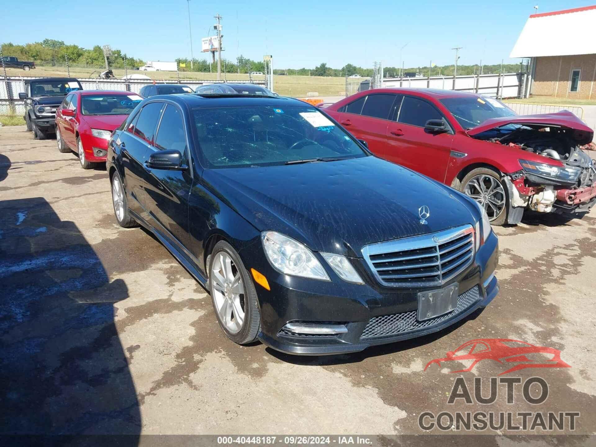 MERCEDES-BENZ E 350 2013 - WDDHF5KB6DA693613