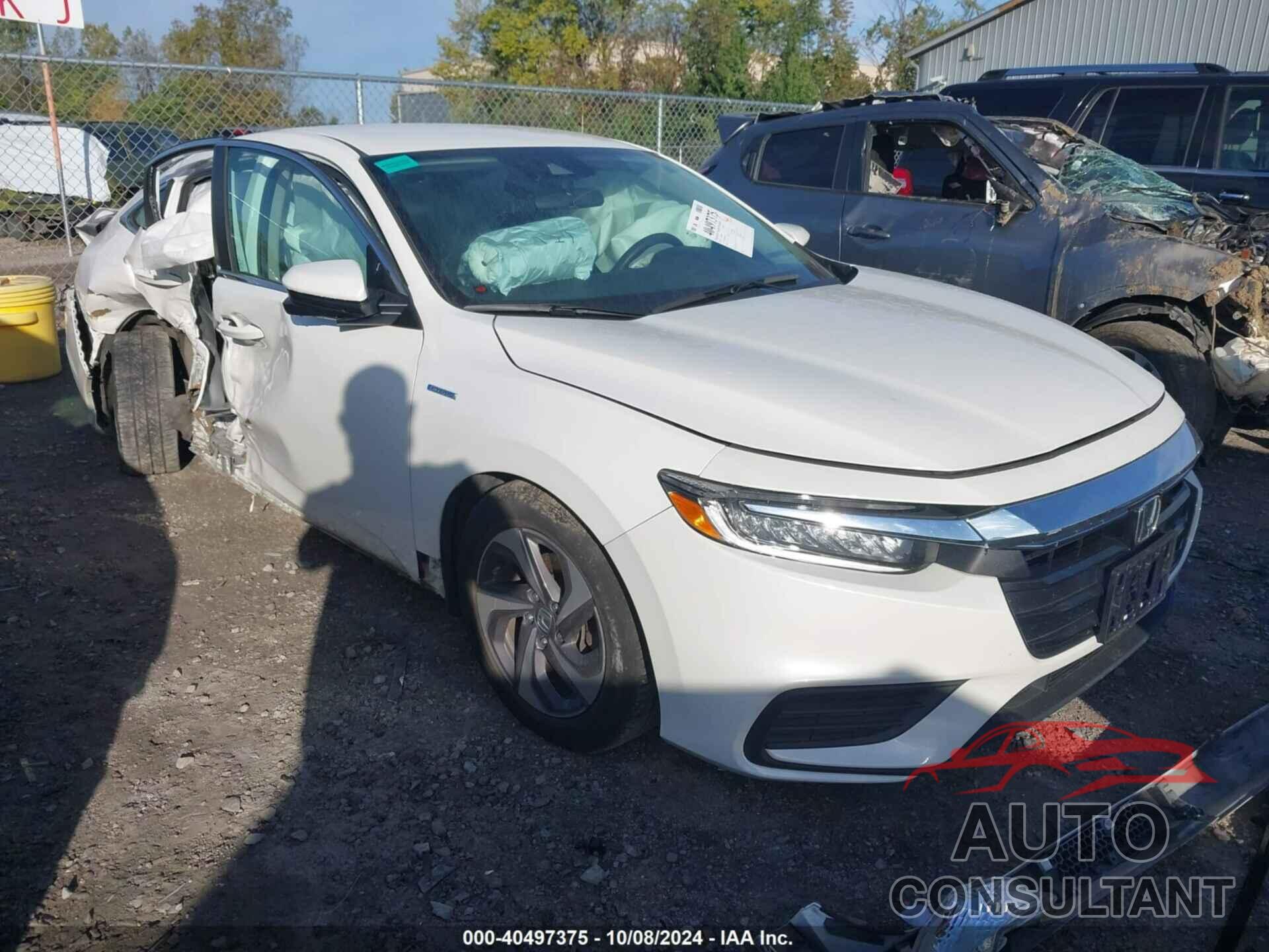 HONDA INSIGHT 2019 - 19XZE4F58KE004410