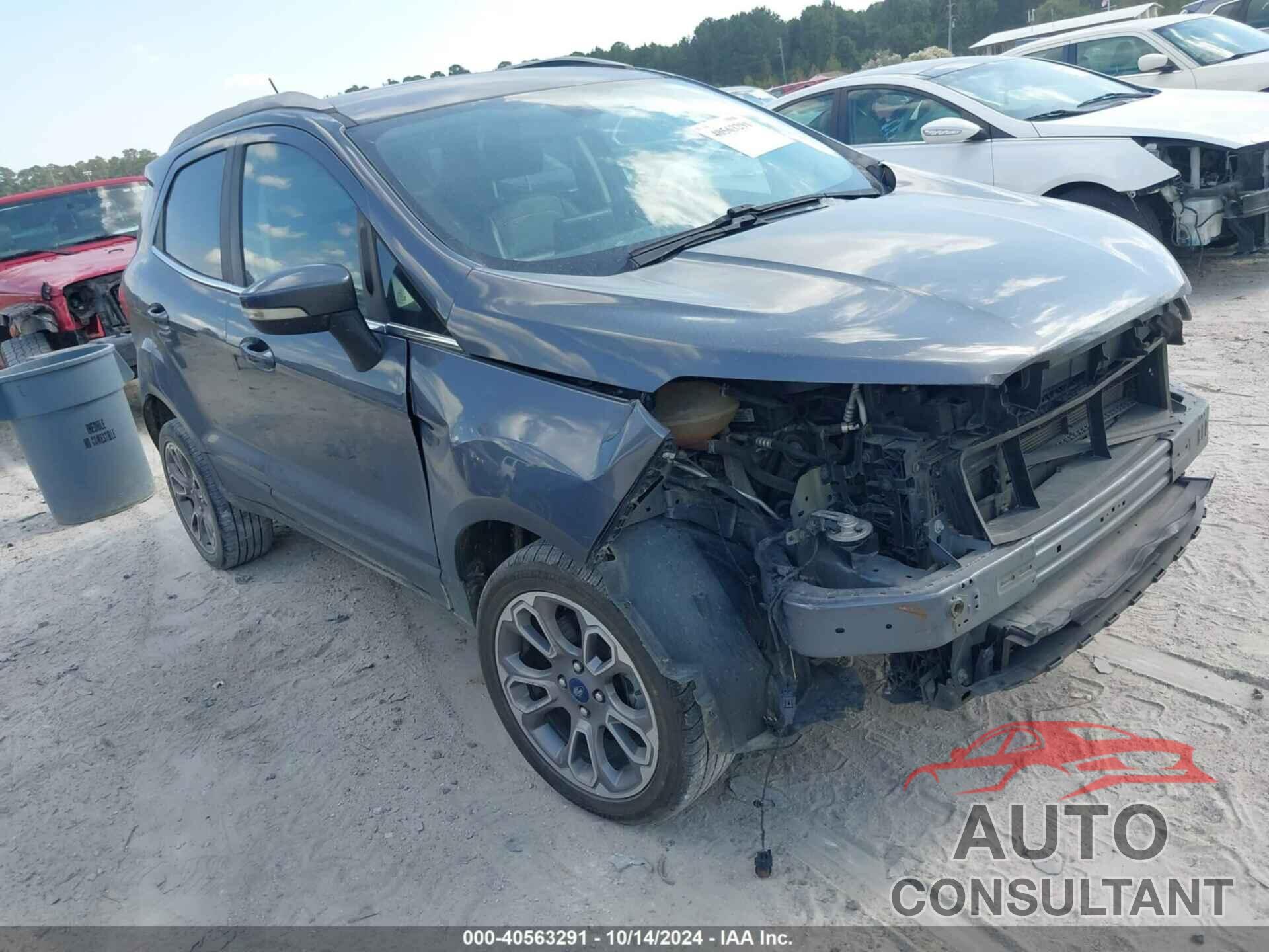 FORD ECOSPORT 2019 - MAJ6S3KL2KC293839