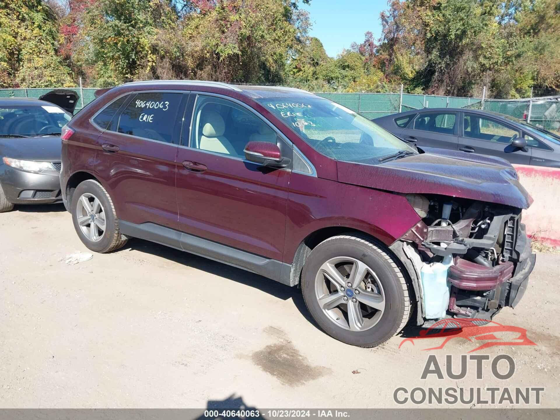 FORD EDGE 2019 - 2FMPK4J90KBB03431