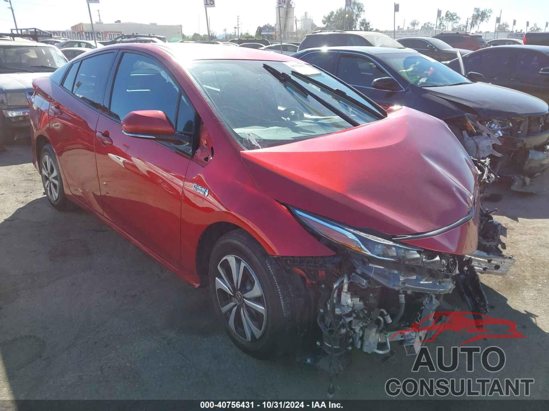 TOYOTA PRIUS PRIME 2017 - JTDKARFP4H3035598