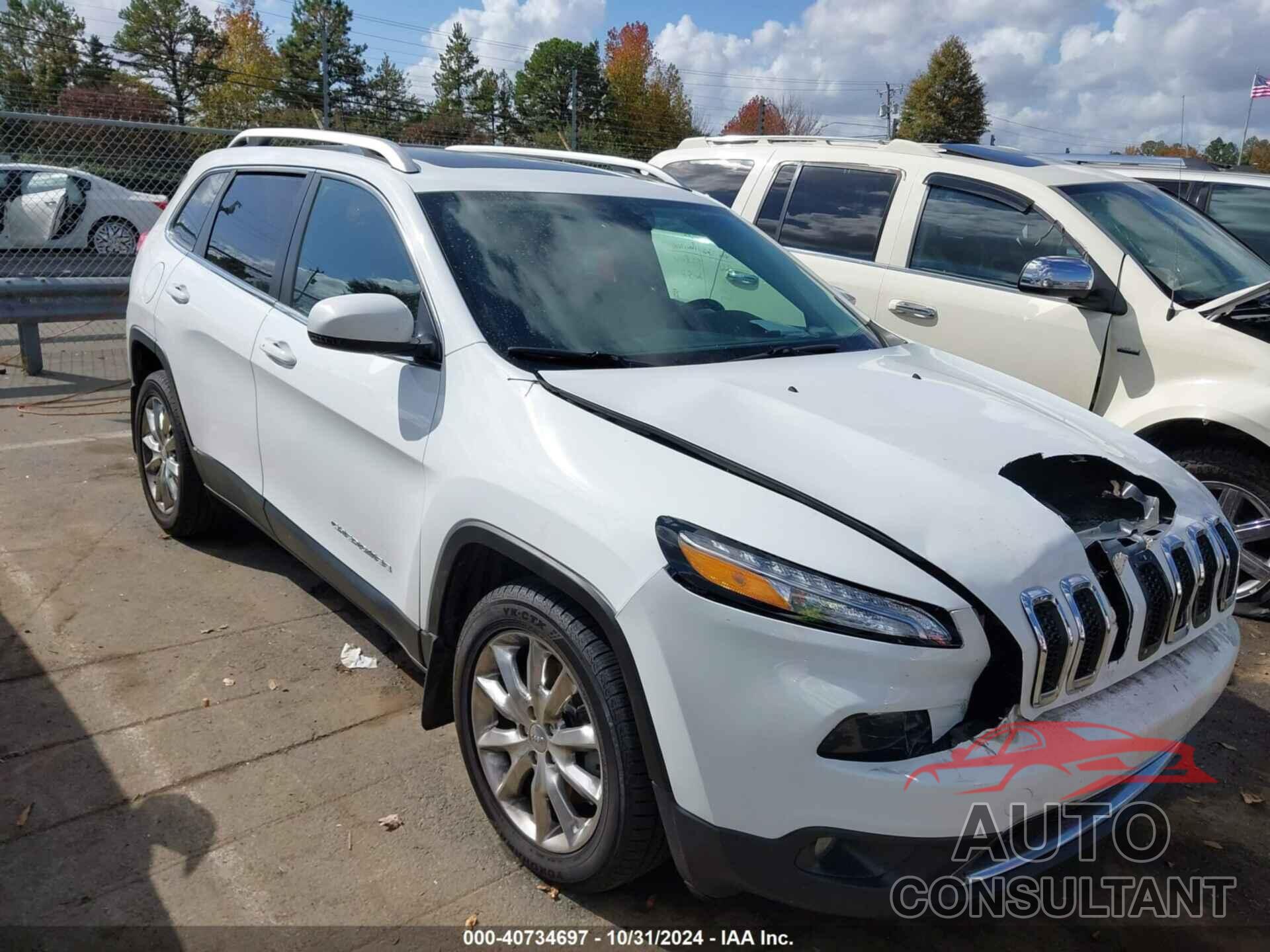 JEEP CHEROKEE 2016 - 1C4PJLDS7GW273887