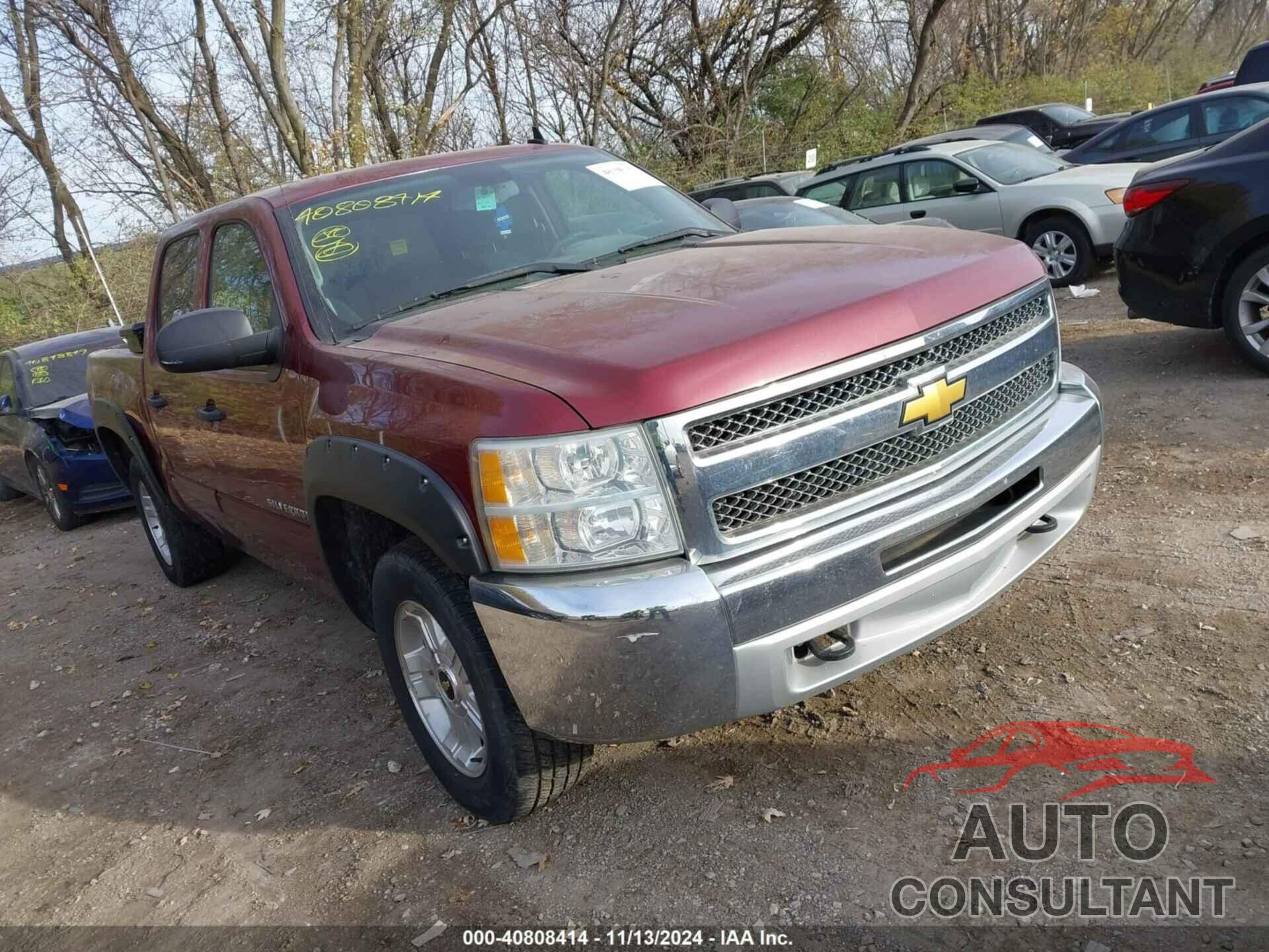 CHEVROLET SILVERADO 1500 2013 - 3GCPKSE76DG233022