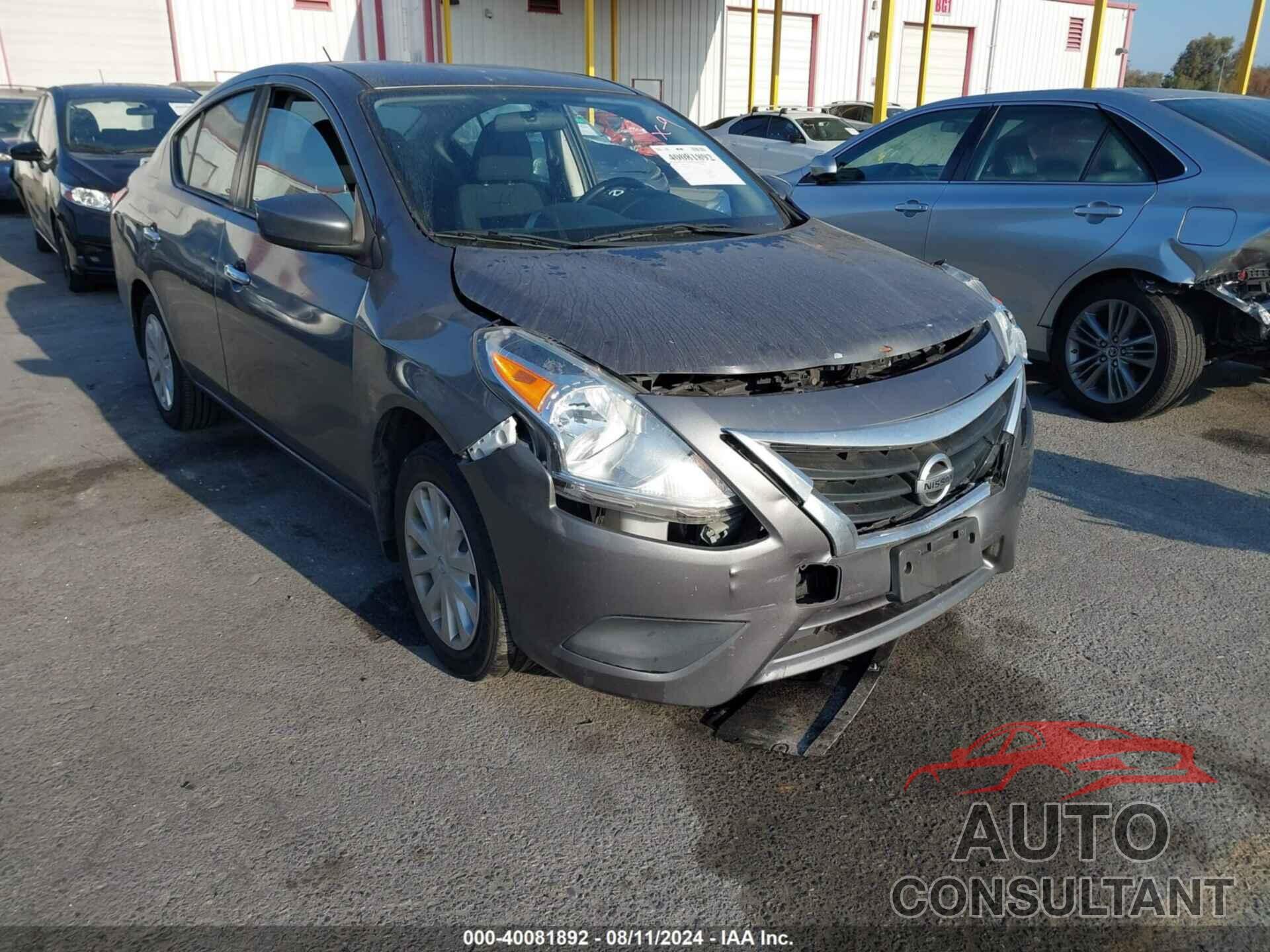 NISSAN VERSA 2019 - 3N1CN7AP8KL841804