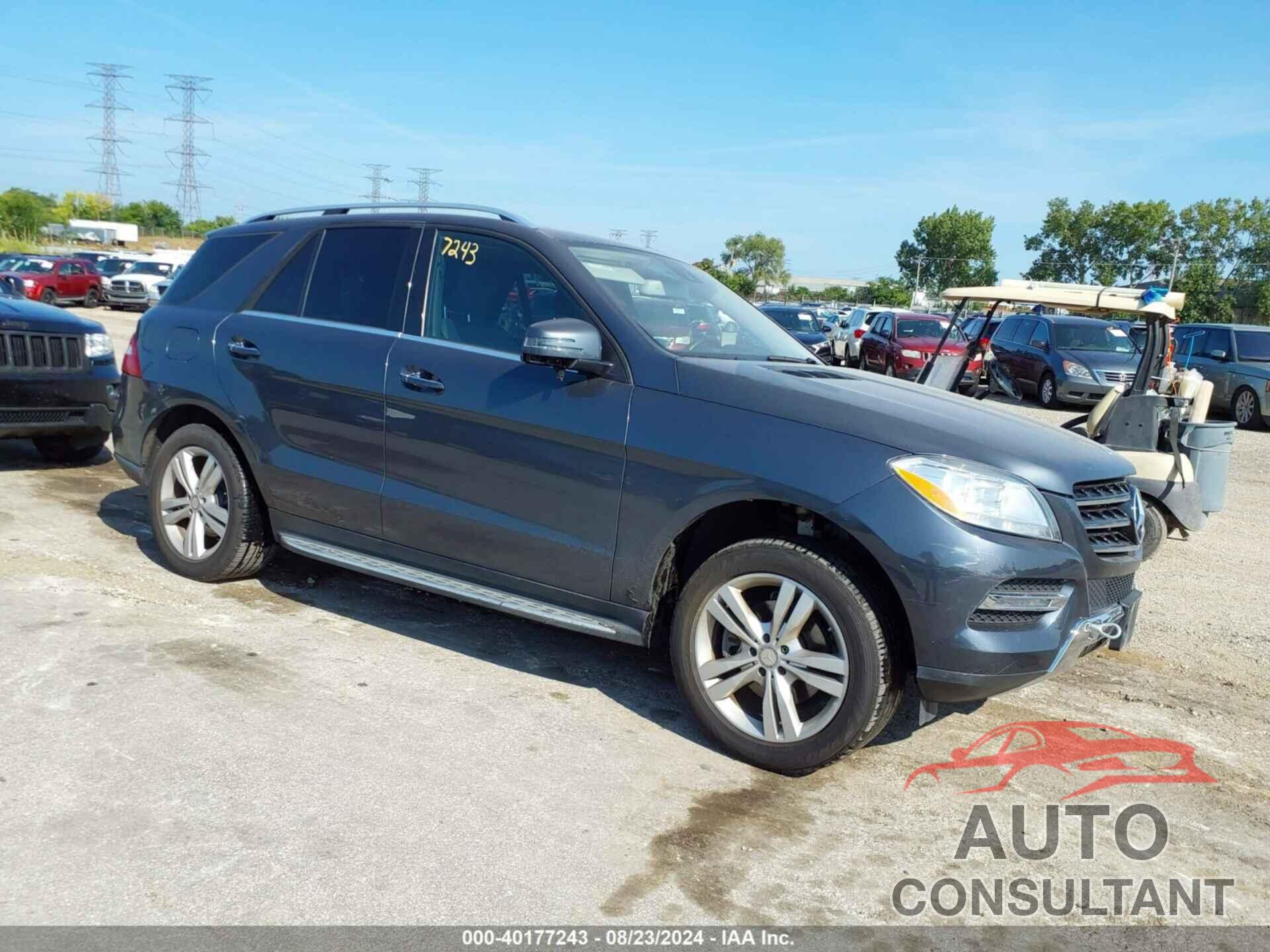 MERCEDES-BENZ ML 350 2015 - 4JGDA5HBXFA565078