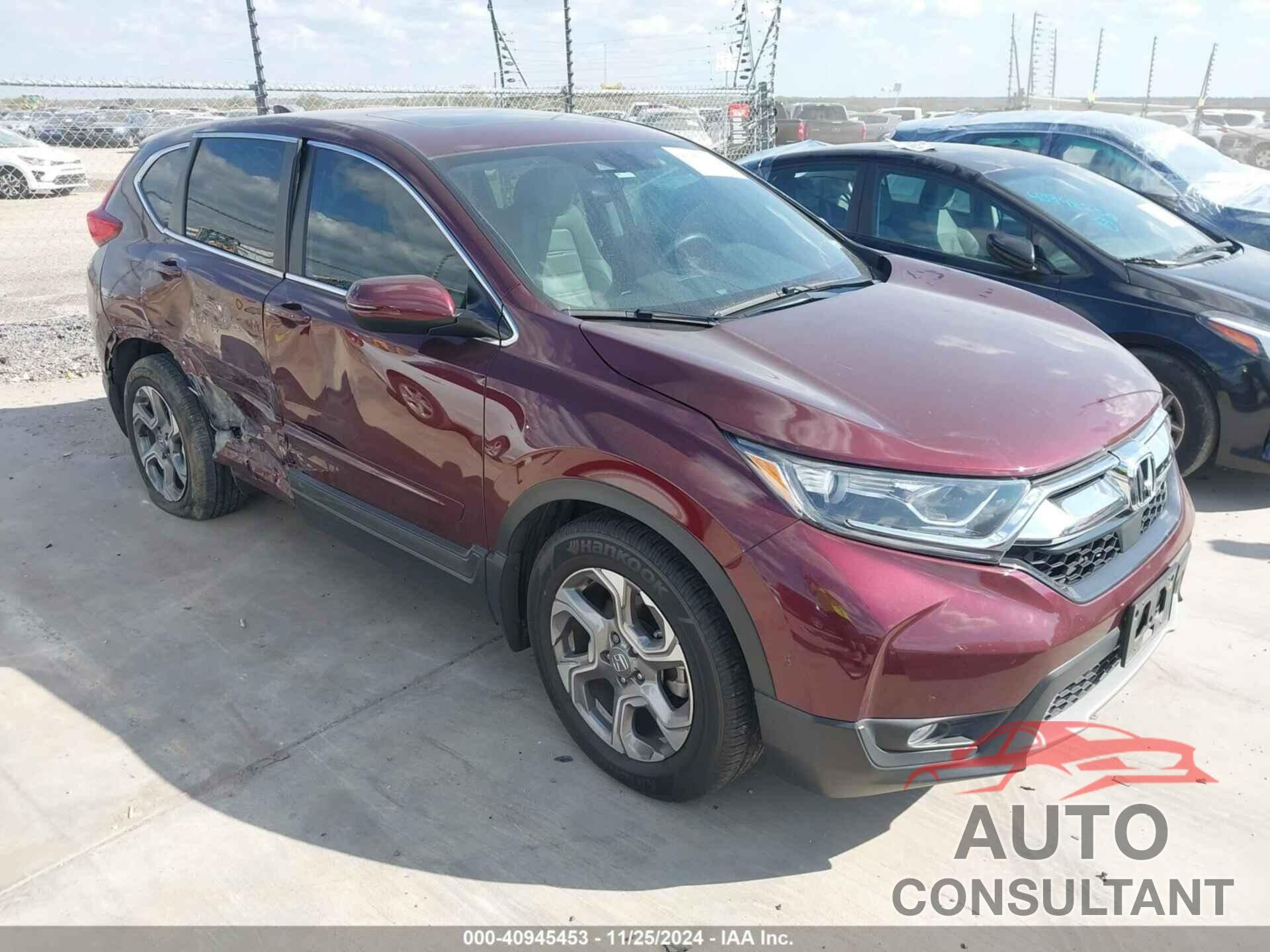 HONDA CR-V 2018 - 7FARW1H89JE035732