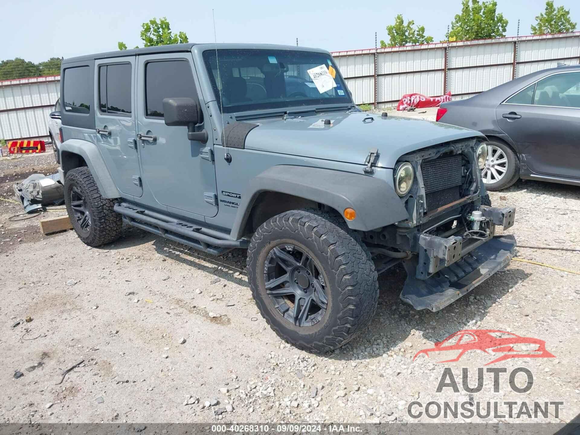 JEEP WRANGLER UNLIMITED 2014 - 1C4BJWDG1EL305223