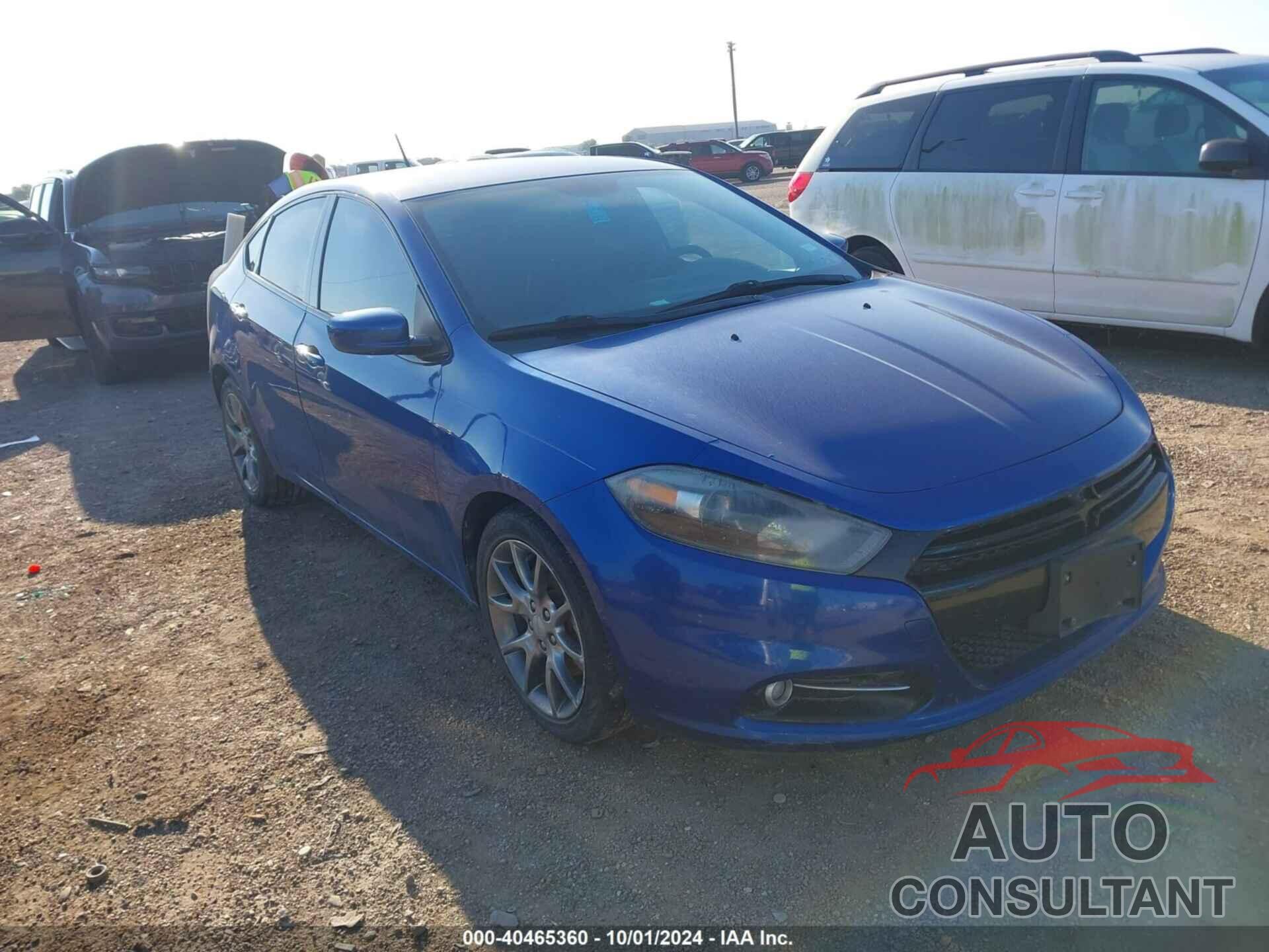 DODGE DART 2014 - 1C3CDFBB2ED868640