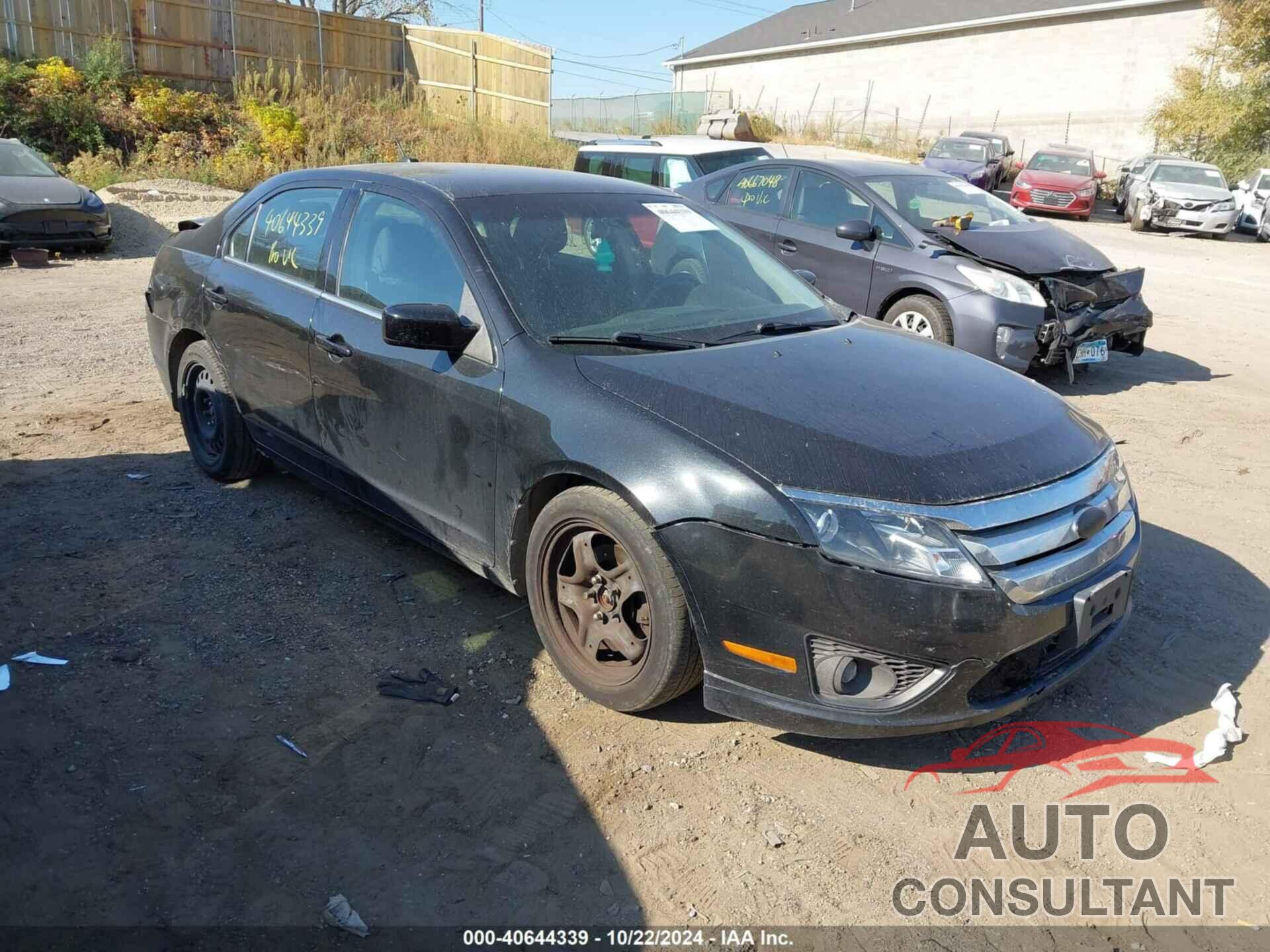 FORD FUSION 2011 - 3FAHP0HA6BR211479