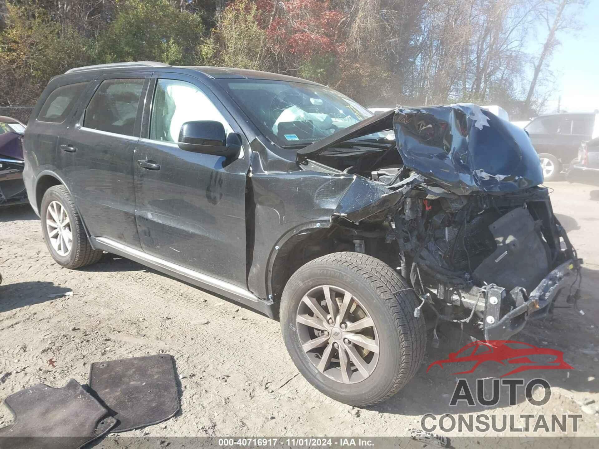 DODGE DURANGO 2019 - 1C4RDJAG4KC550686