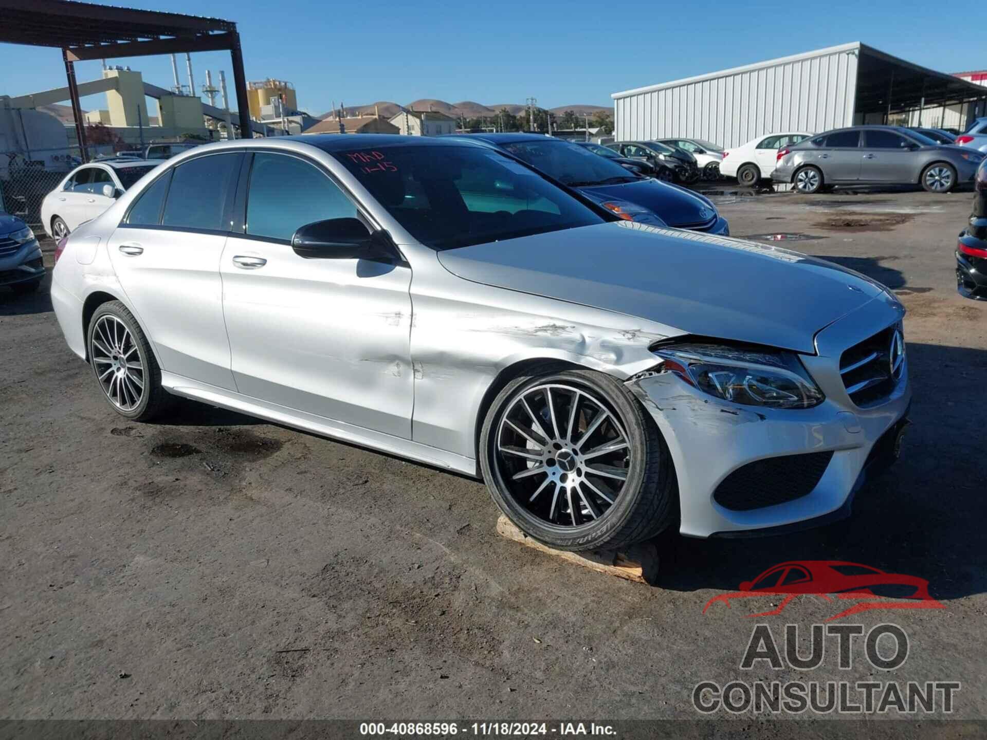 MERCEDES-BENZ C 300 2016 - 55SWF4JB7GU176036