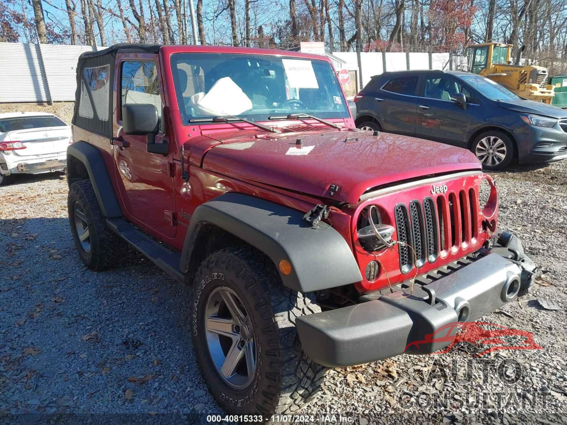 JEEP WRANGLER 2012 - 1C4AJWAG3CL131412
