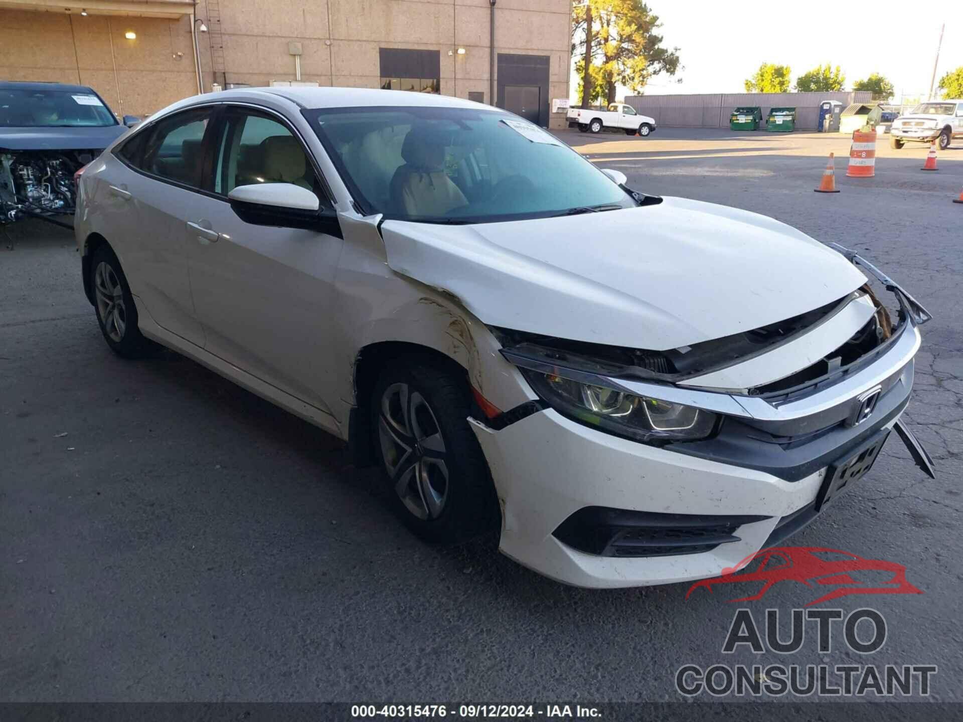 HONDA CIVIC 2016 - 19XFC2F52GE200234