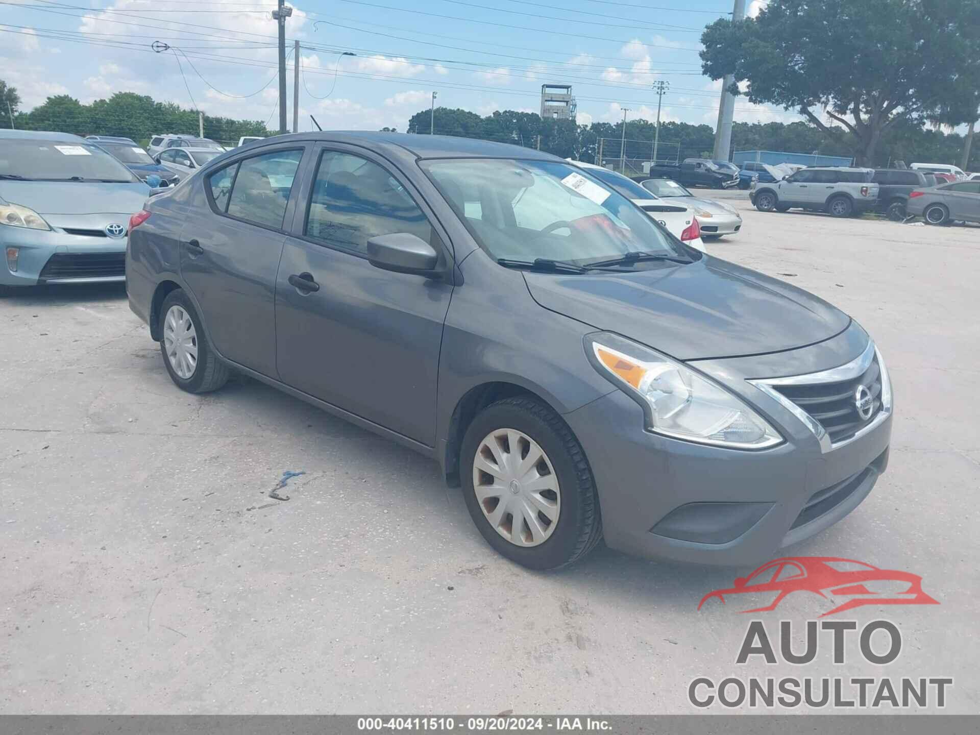 NISSAN VERSA 2016 - 3N1CN7AP3GL911409