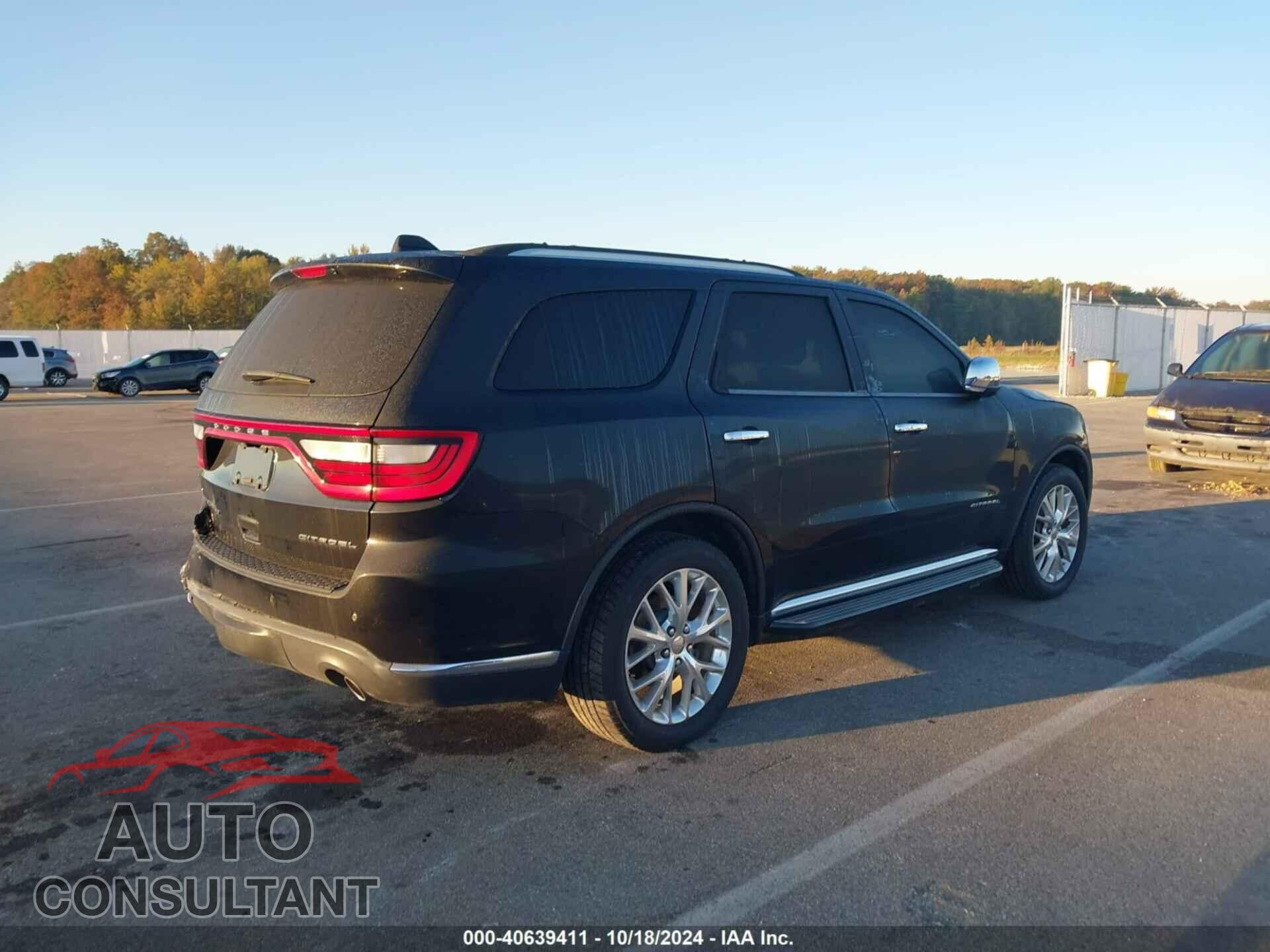 DODGE DURANGO 2015 - 1C4RDHEG0FC760162