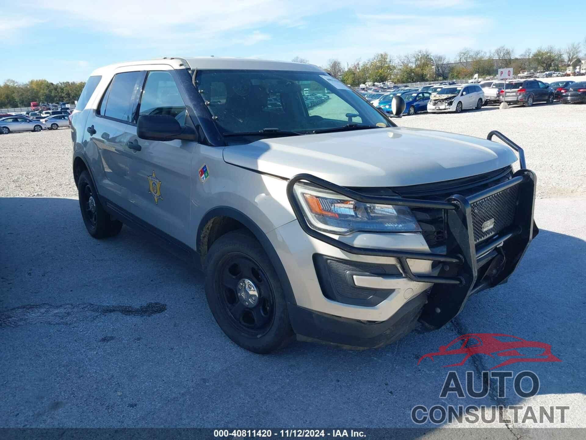 FORD UTILITY POLICE INTERCEPTOR 2017 - 1FM5K8ARXHGC57743