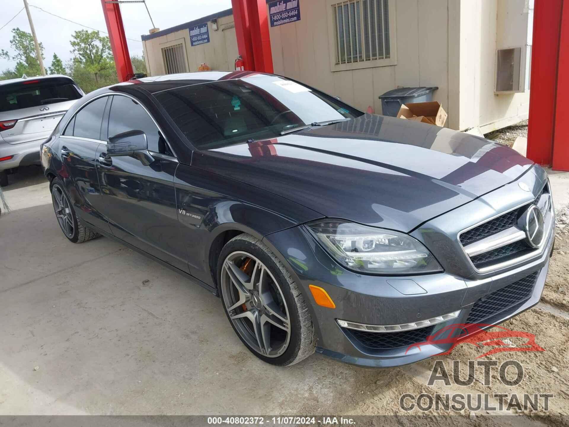 MERCEDES-BENZ CLS 63 AMG 2013 - WDDLJ7EB3DA062432