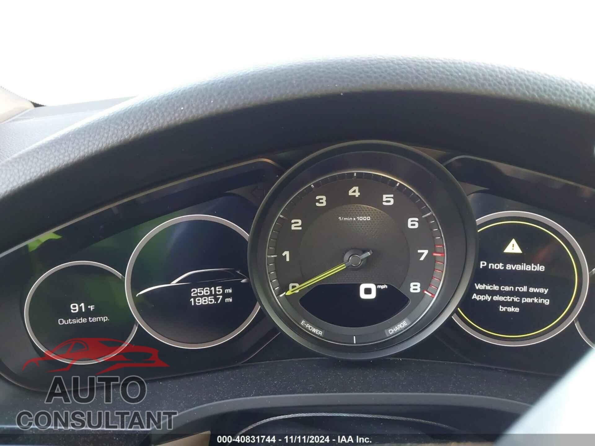 PORSCHE CAYENNE E-HYBRID 2019 - WP1AE2AY5KDA51171