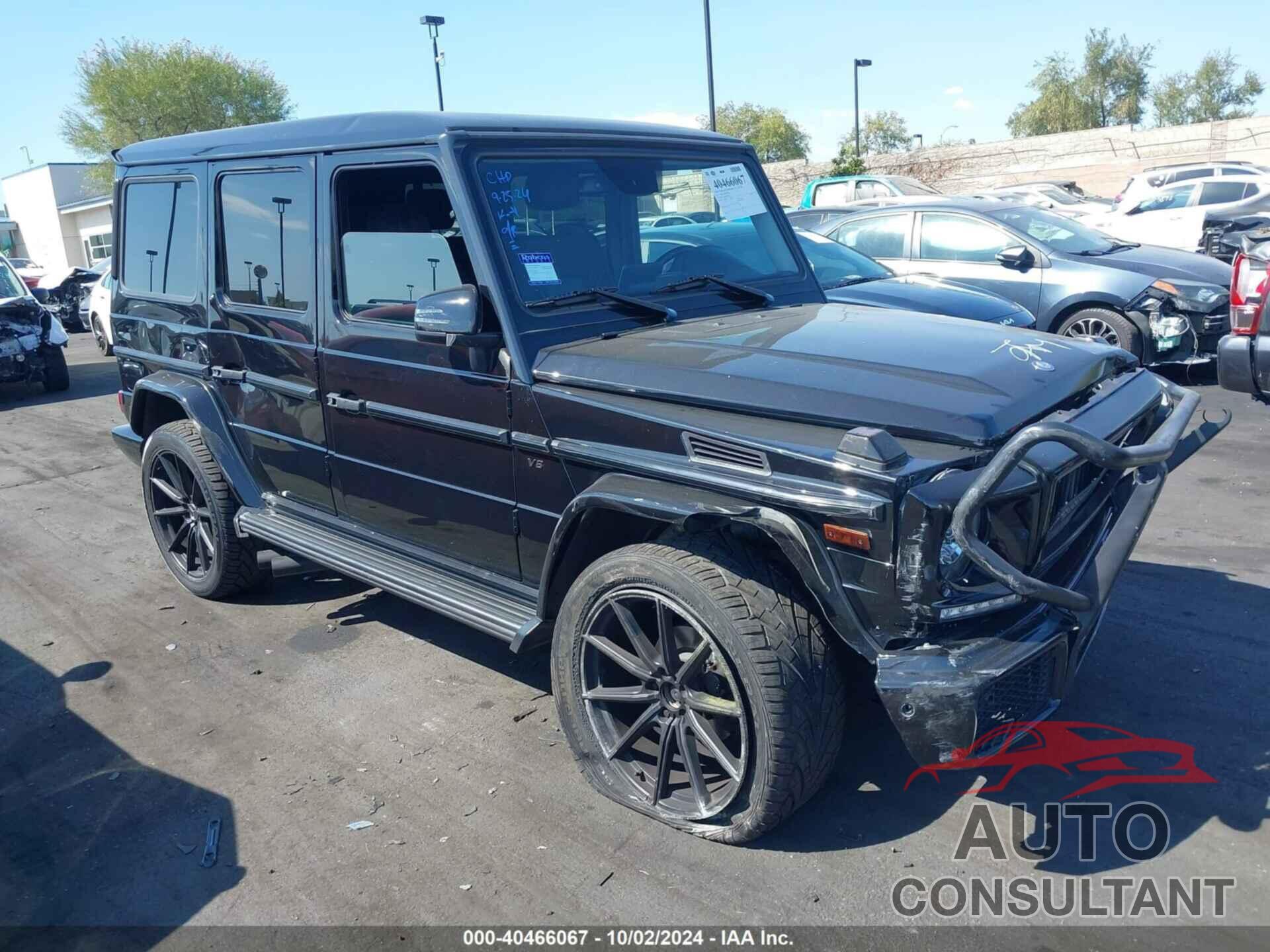 MERCEDES-BENZ G 550 2017 - WDCYC3KF9HX270886