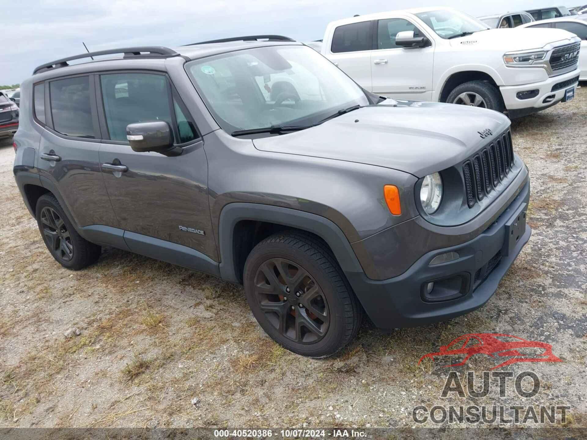 JEEP RENEGADE 2017 - ZACCJBBB2HPE60917