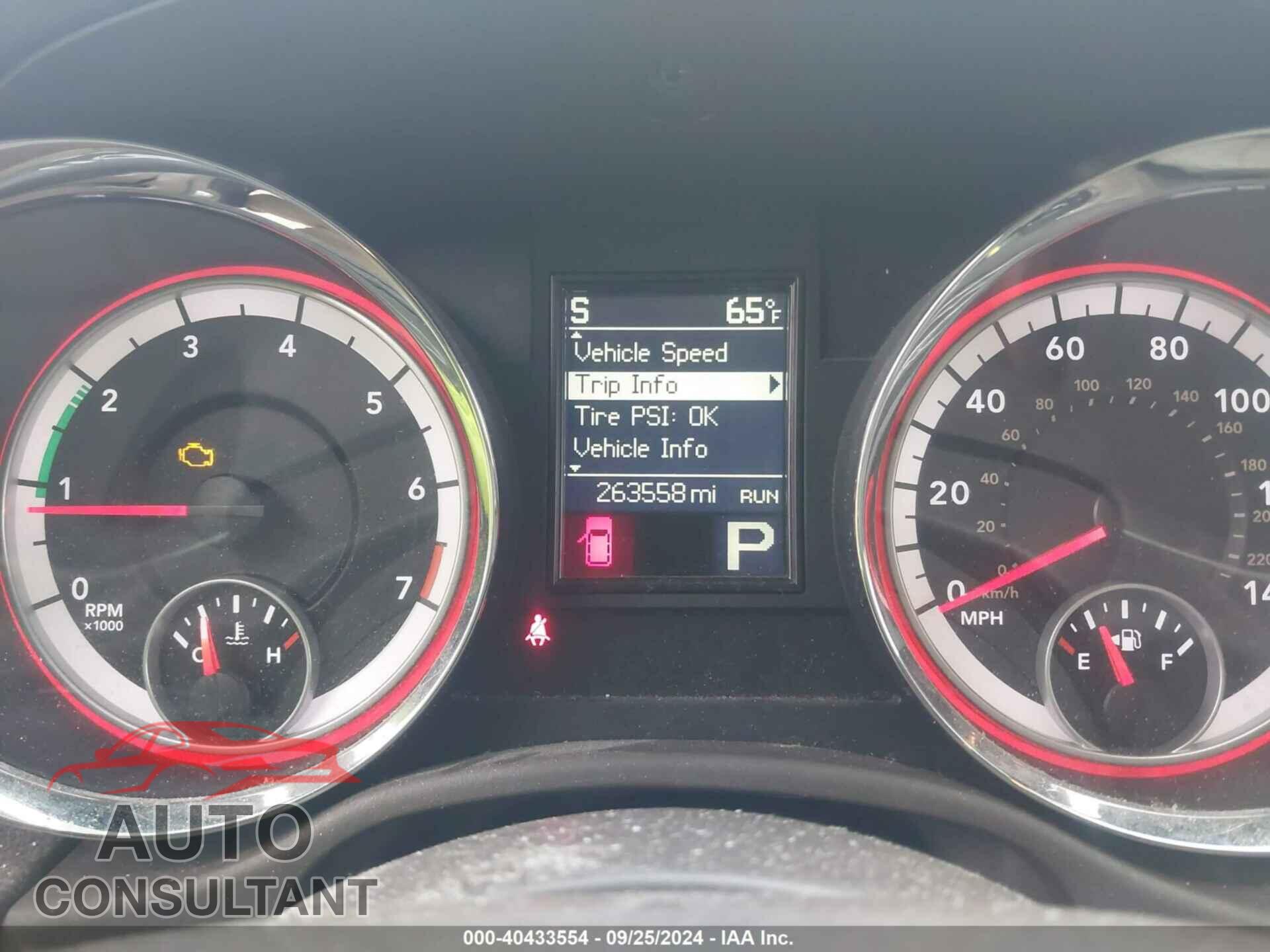 DODGE DURANGO 2011 - 1D4RE4GG5BC730767