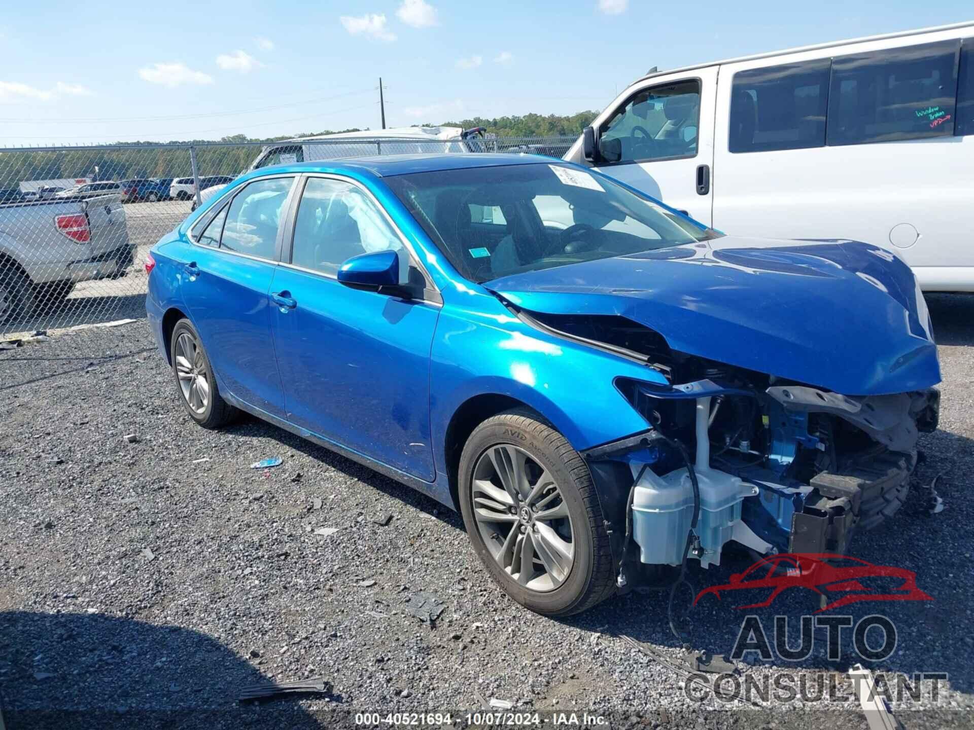 TOYOTA CAMRY 2017 - 4T1BF1FK6HU770791