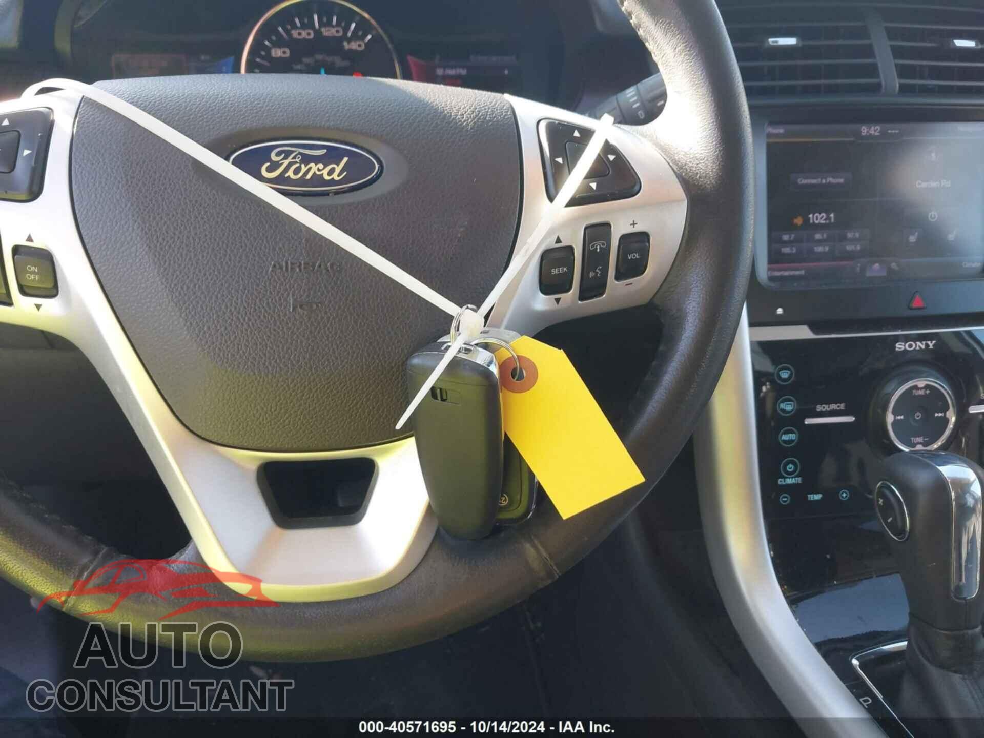 FORD EDGE 2013 - 2FMDK3KCXDBB19775