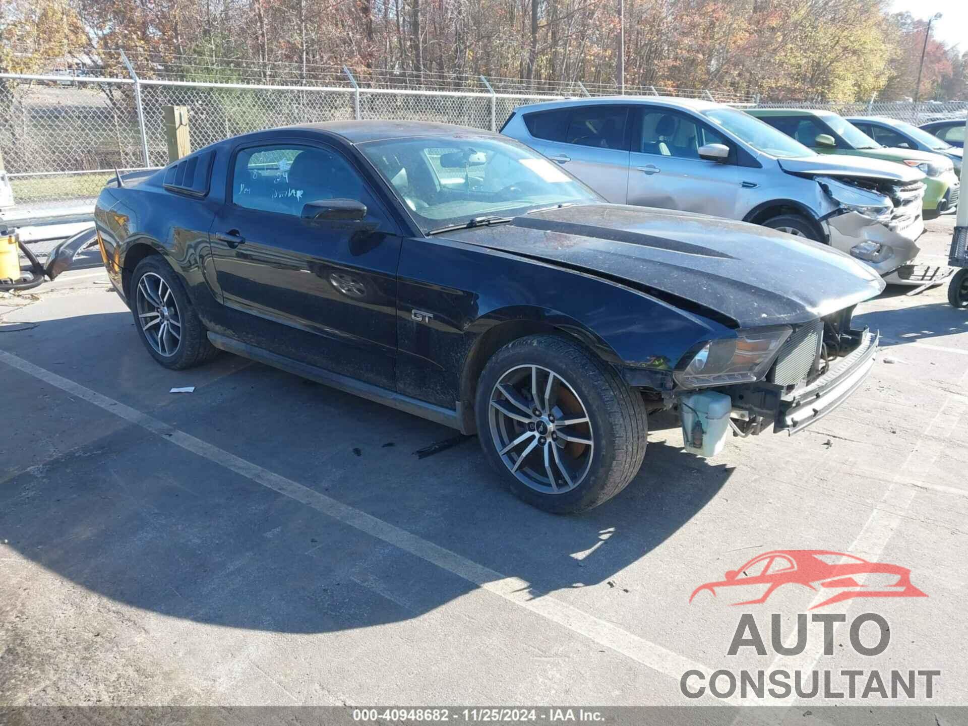 FORD MUSTANG 2010 - 1ZVBP8CHXA5118174