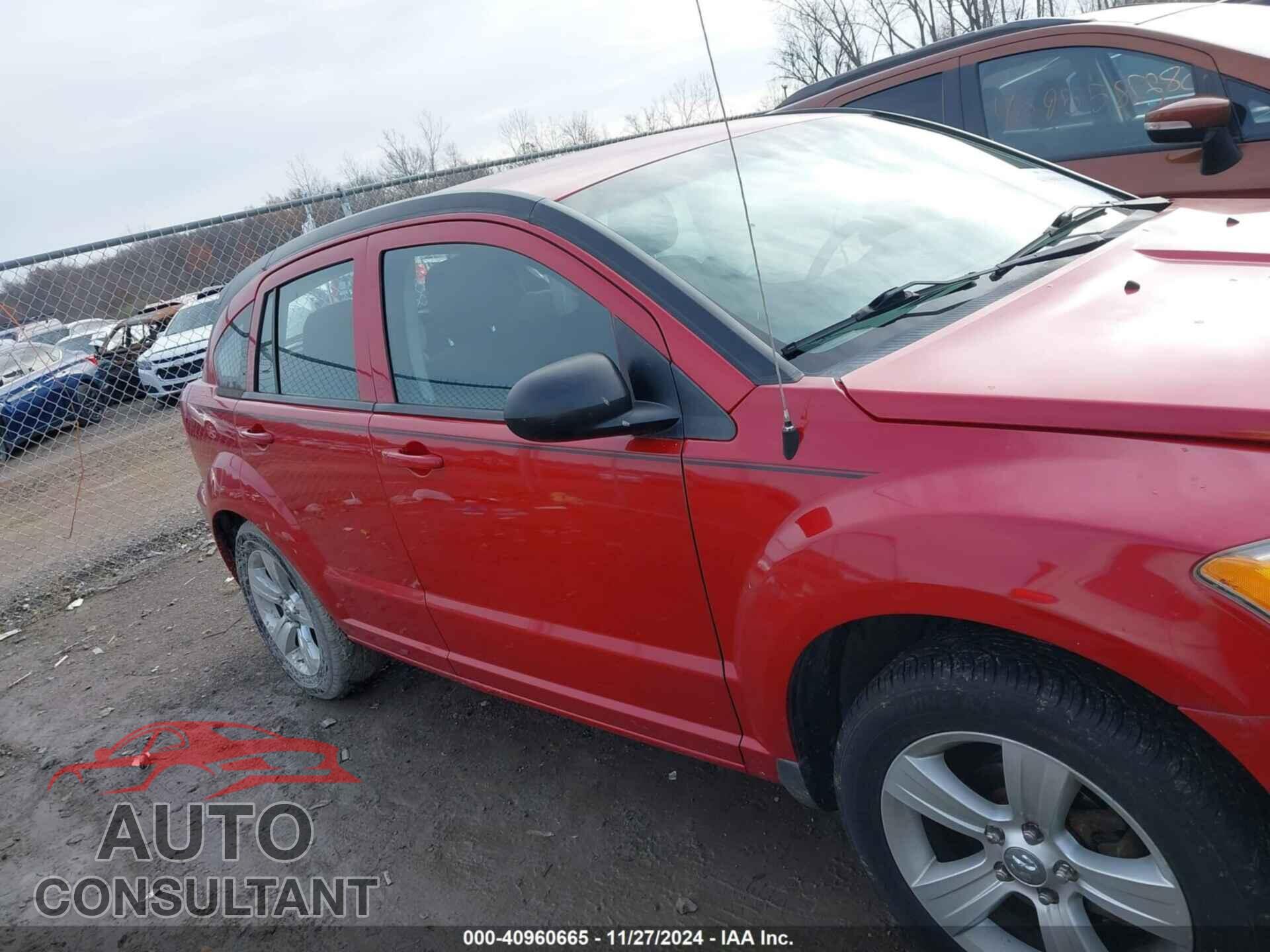 DODGE CALIBER 2012 - 1C3CDWDA9CD529536