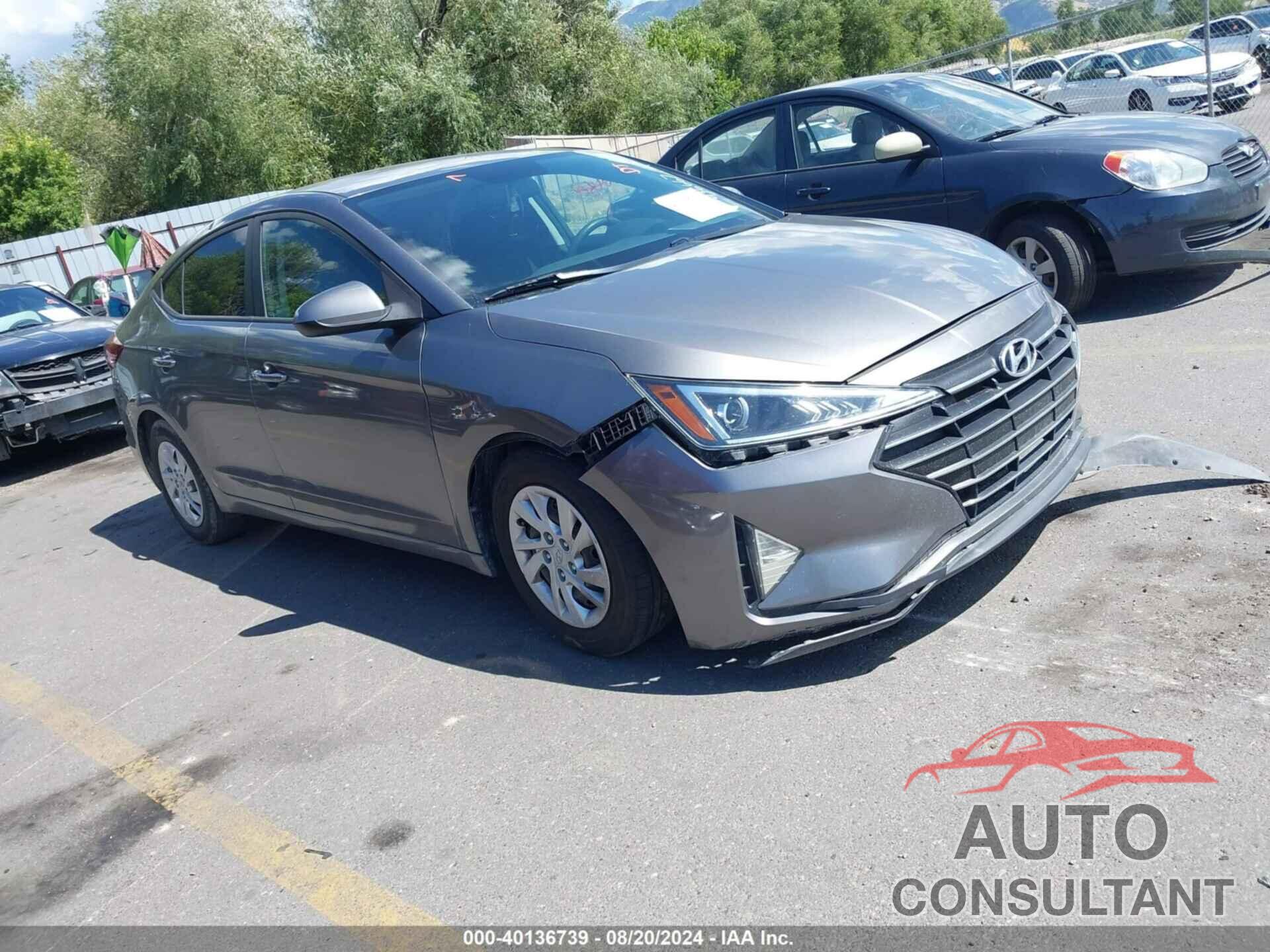 HYUNDAI ELANTRA 2019 - 5NPD74LF6KH436667