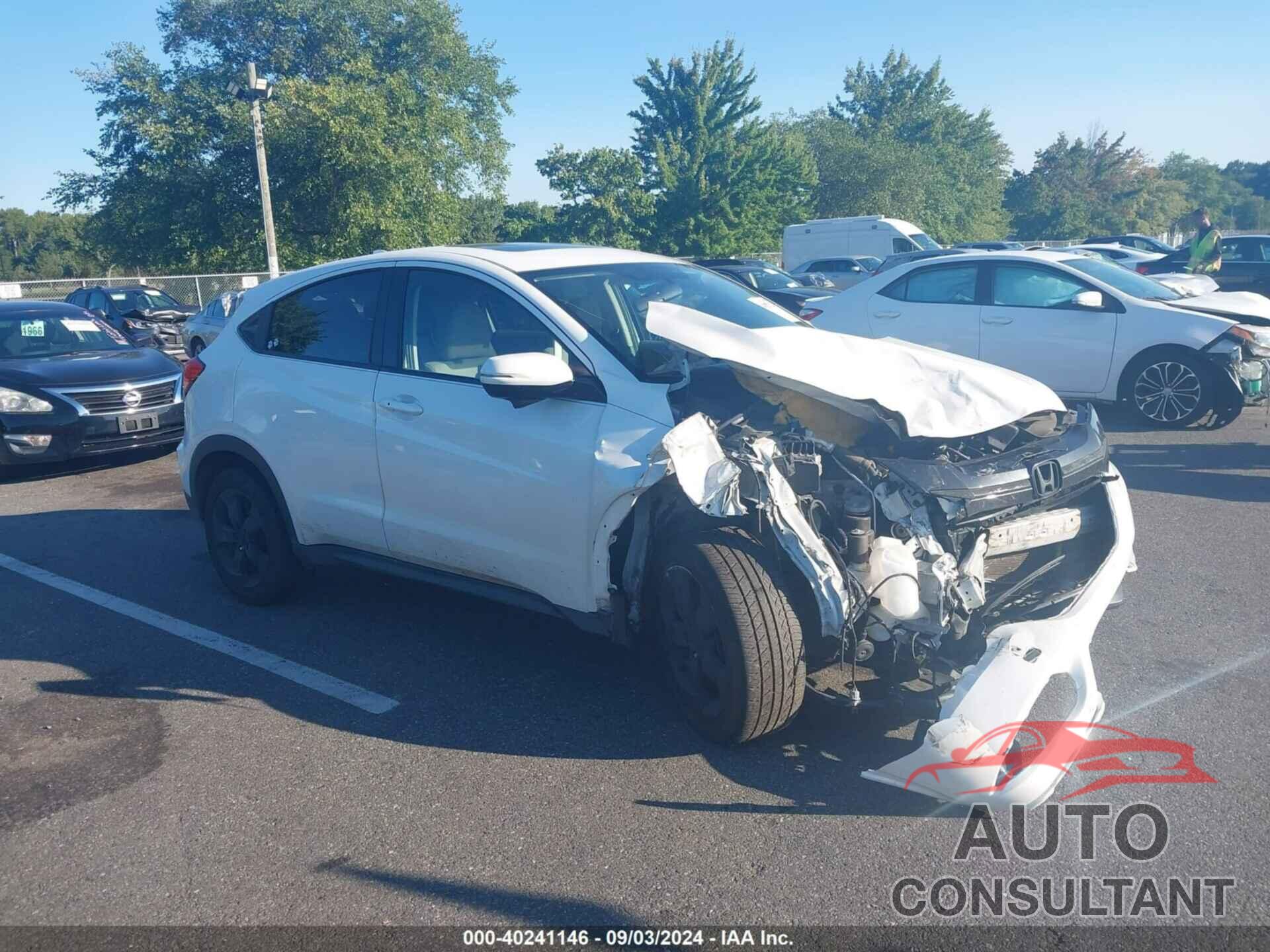 HONDA HR-V 2018 - 3CZRU6H54JM726550