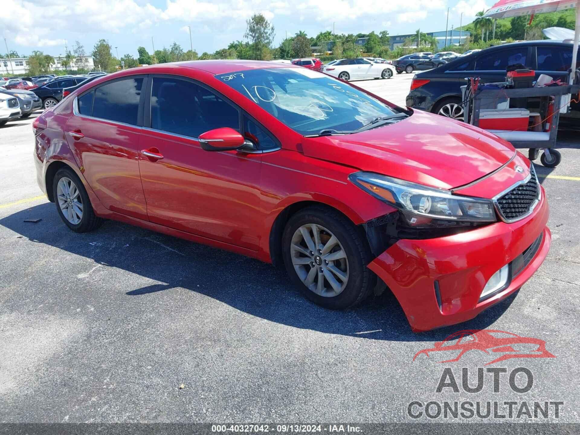 KIA FORTE 2017 - 3KPFL4A78HE088691