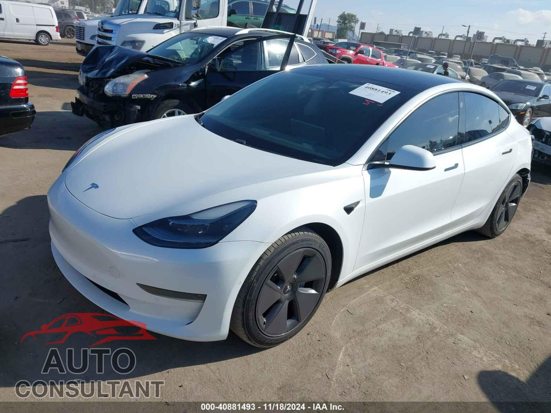 TESLA MODEL 3 2021 - 5YJ3E1EA0MF002148