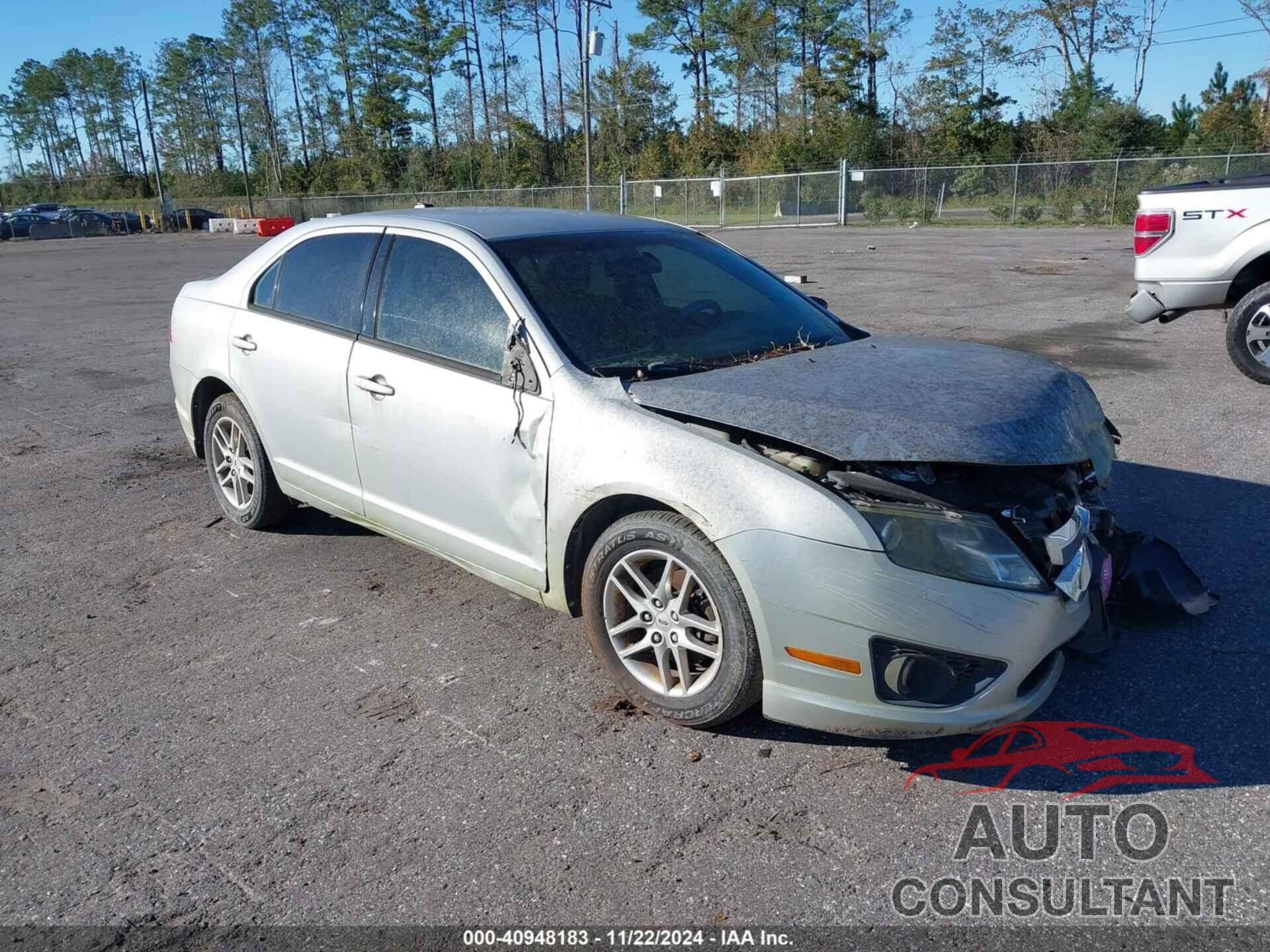 FORD FUSION 2010 - 3FAHP0GA6AR284268