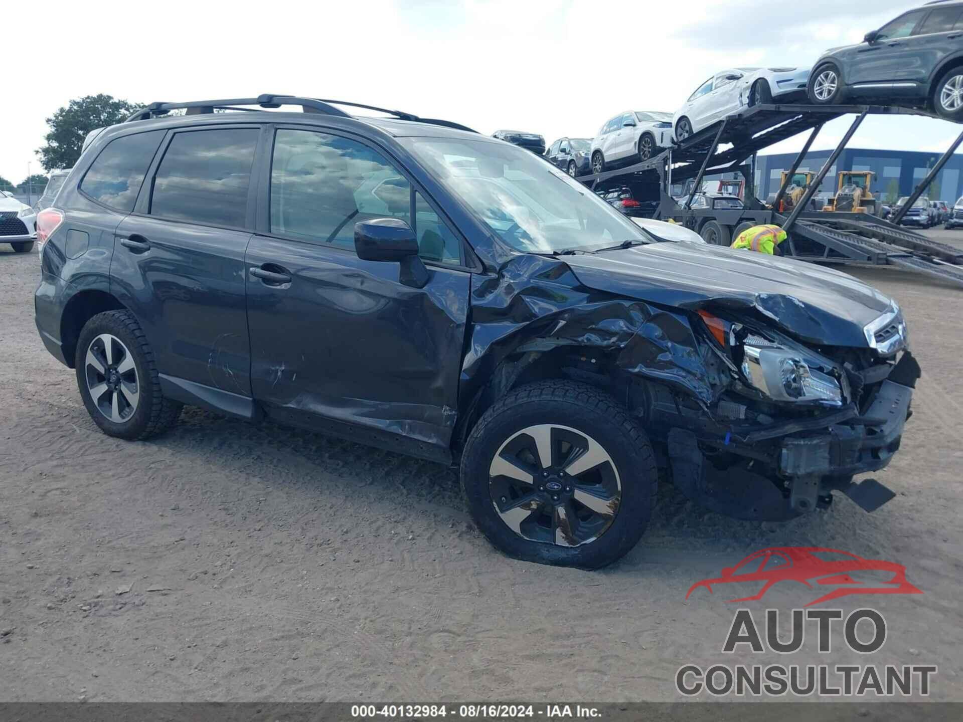 SUBARU FORESTER 2018 - JF2SJAEC4JH418595