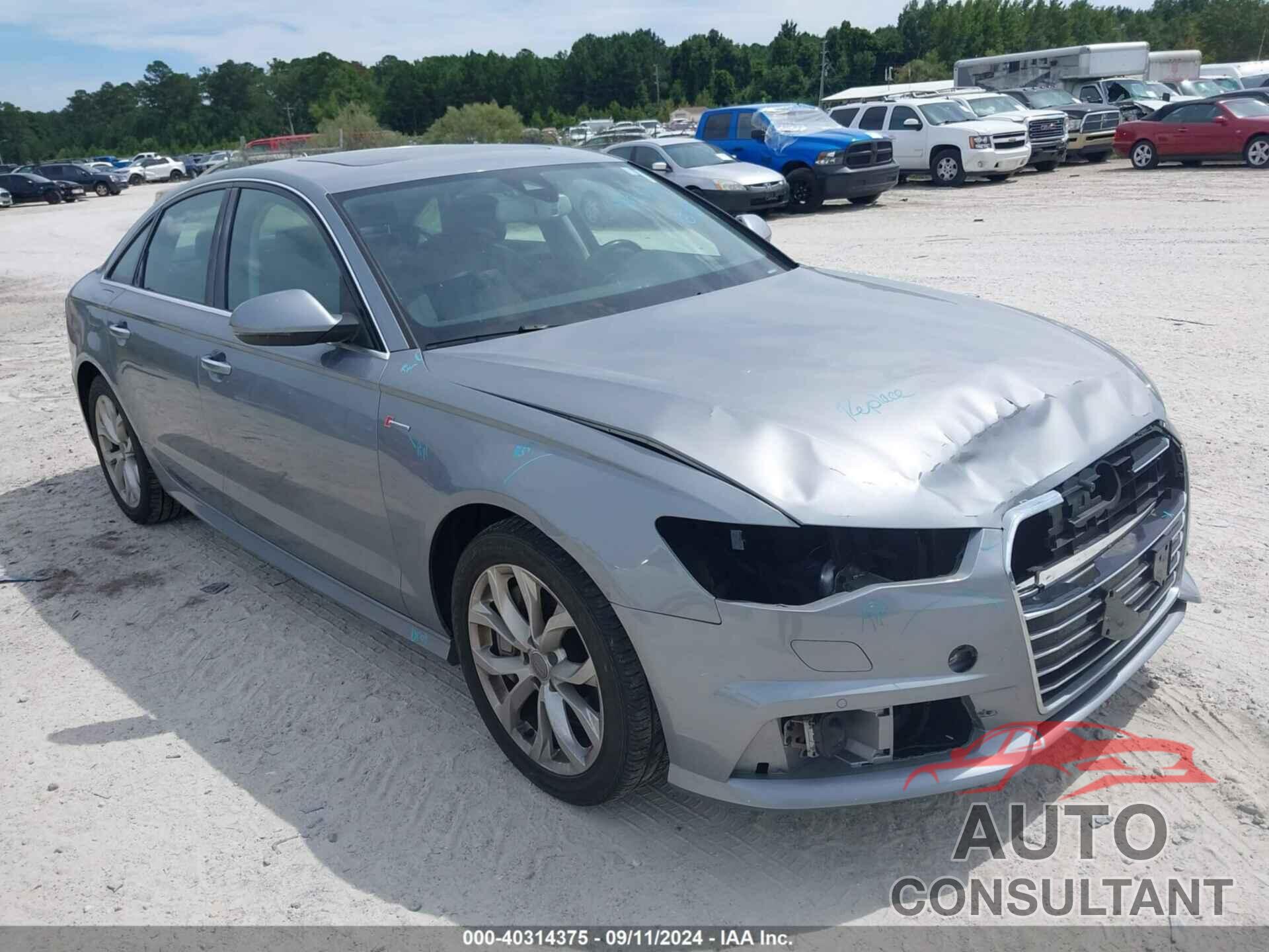 AUDI A6 2017 - WAUF2AFCXHN033336