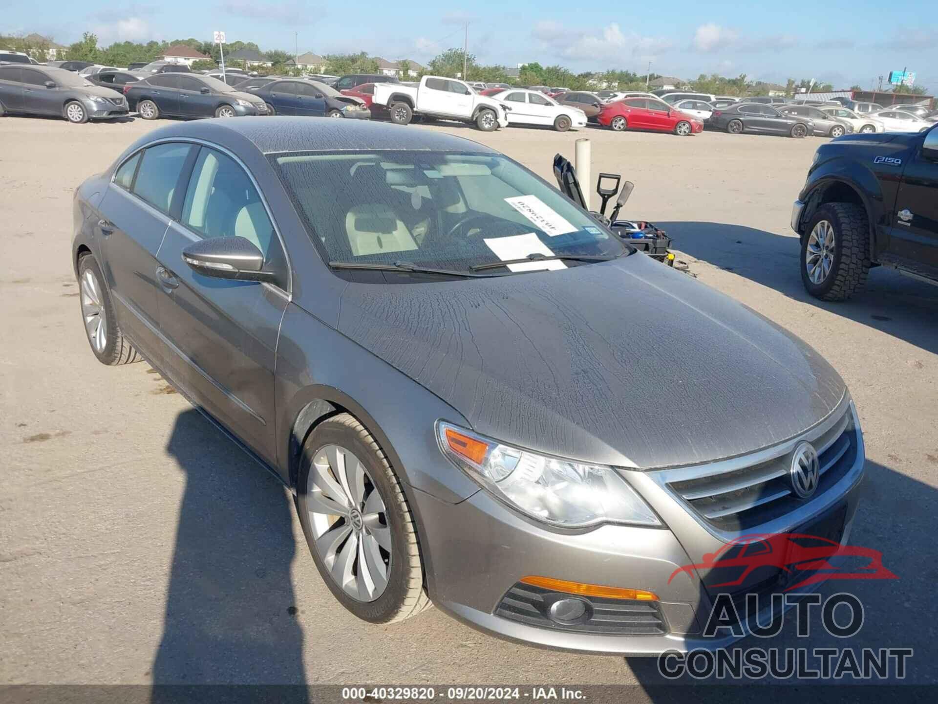 VOLKSWAGEN CC 2010 - WVWNN7AN9AE540171