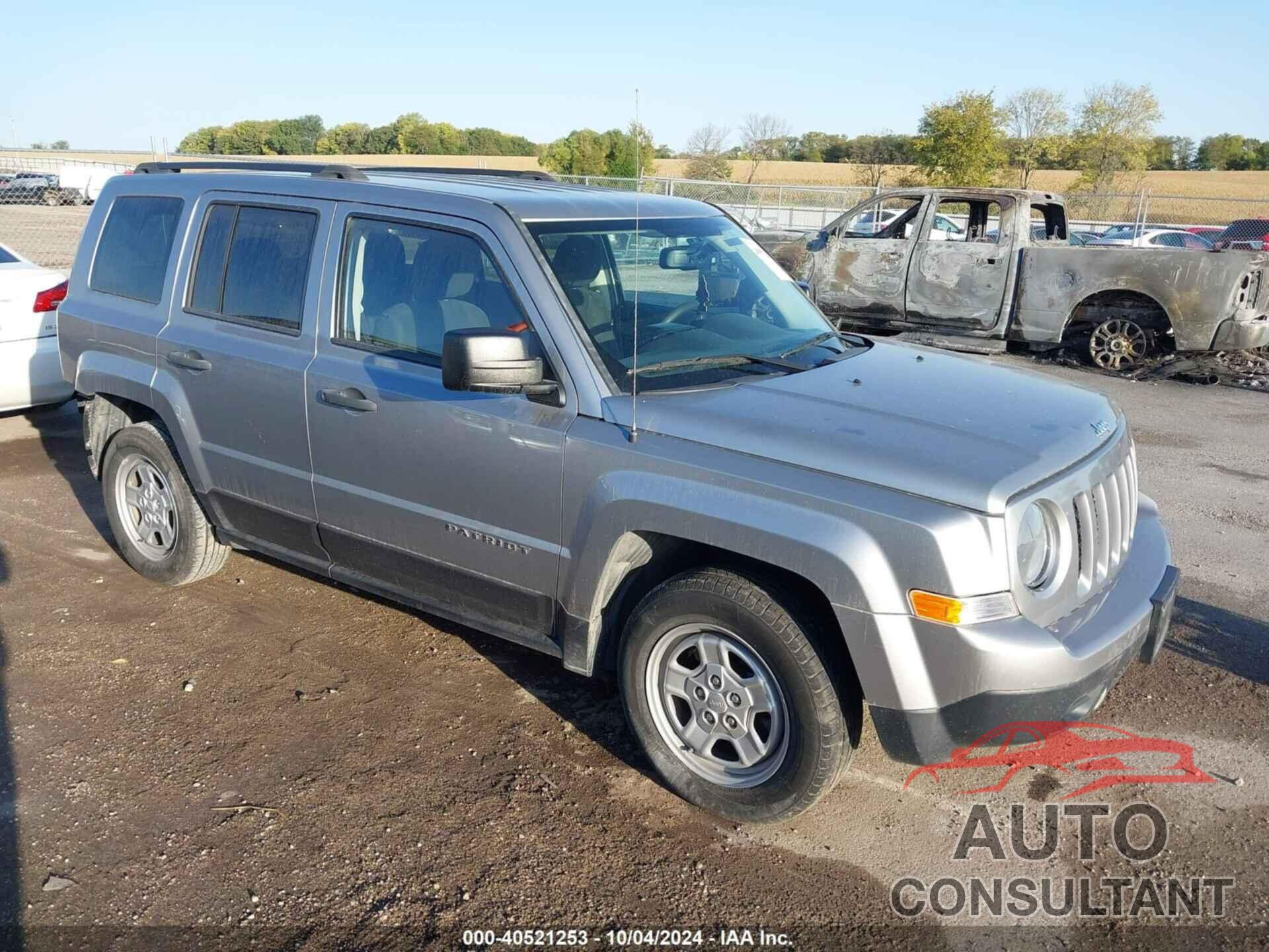 JEEP PATRIOT 2016 - 1C4NJPBA6GD514505
